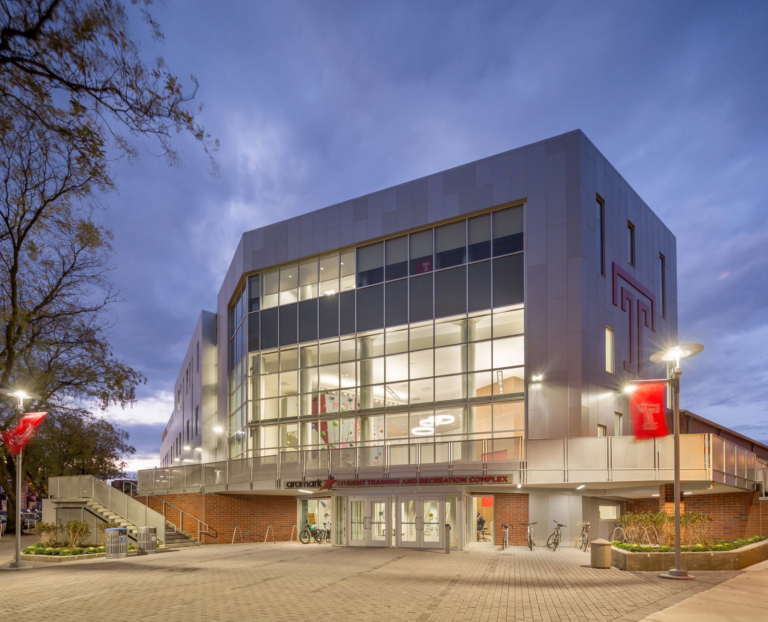 The STAR at twilight.