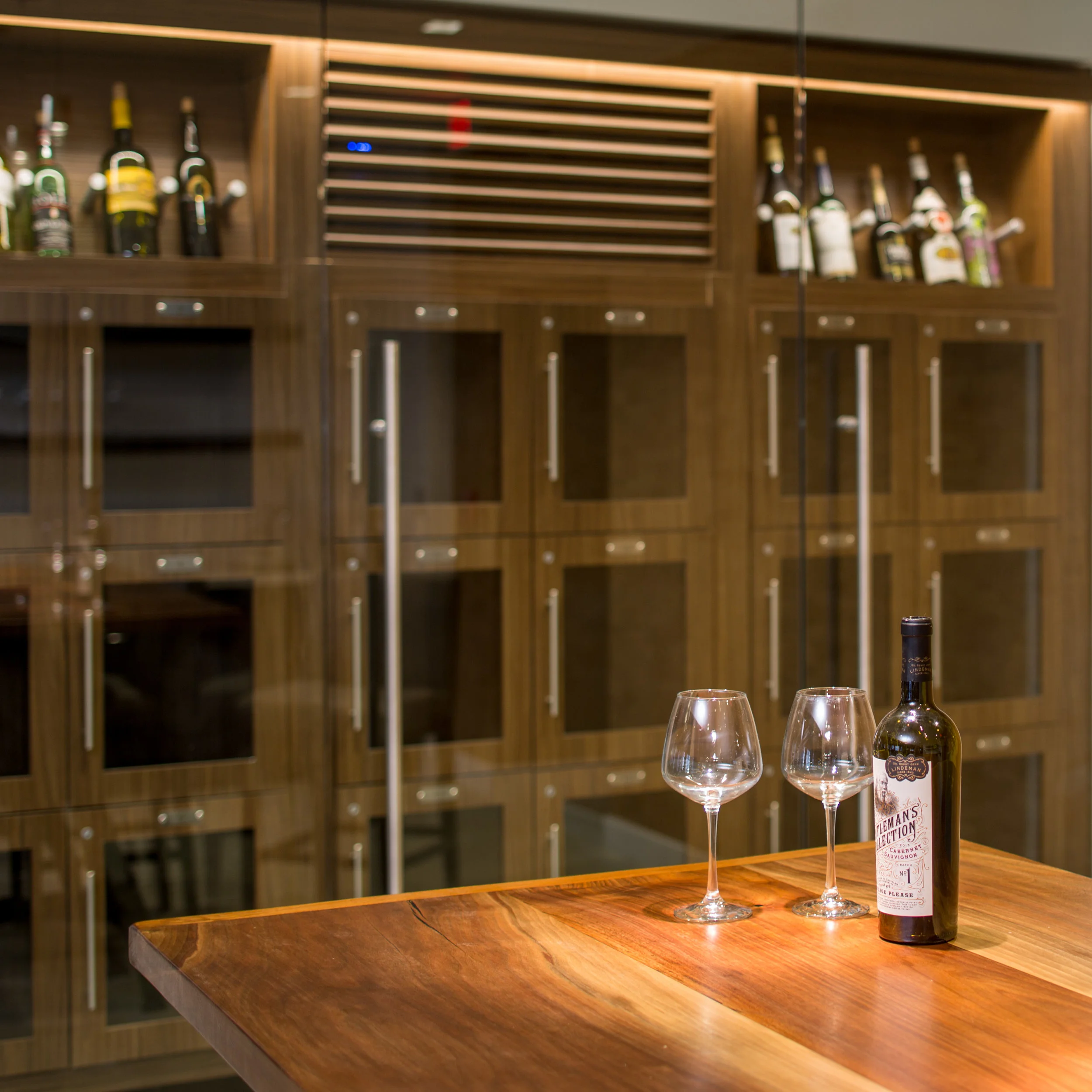 Grabbing success by the bottles.