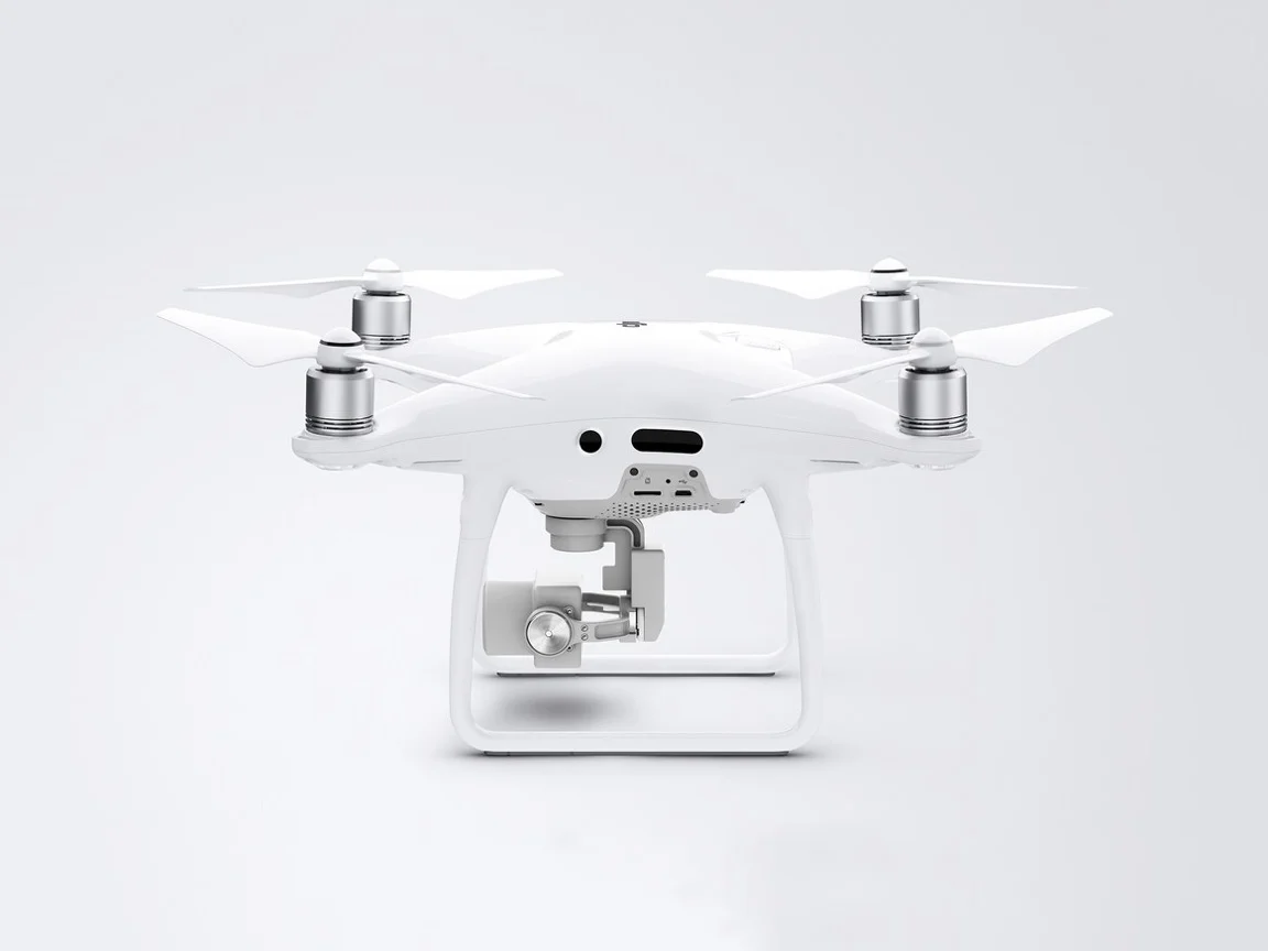 DJI Phantom 4 Pro with integral camera. (photo source: DJI)