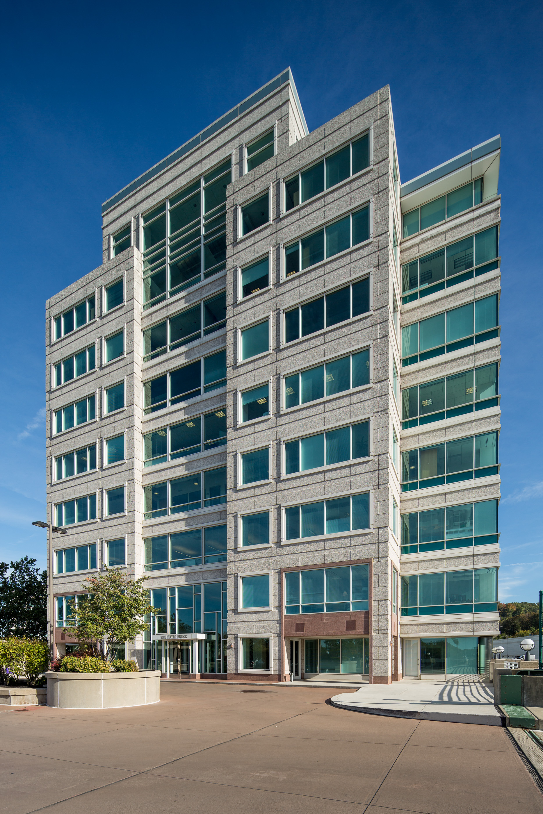 5 Tower Bridge, Conshohocken, PA (All the cars are underneath in a parking garage.)