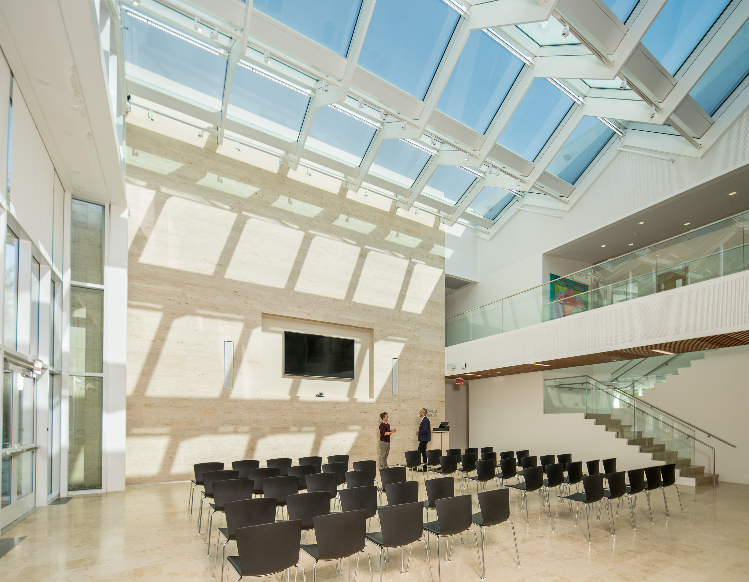 Global conference center or space age sun room?