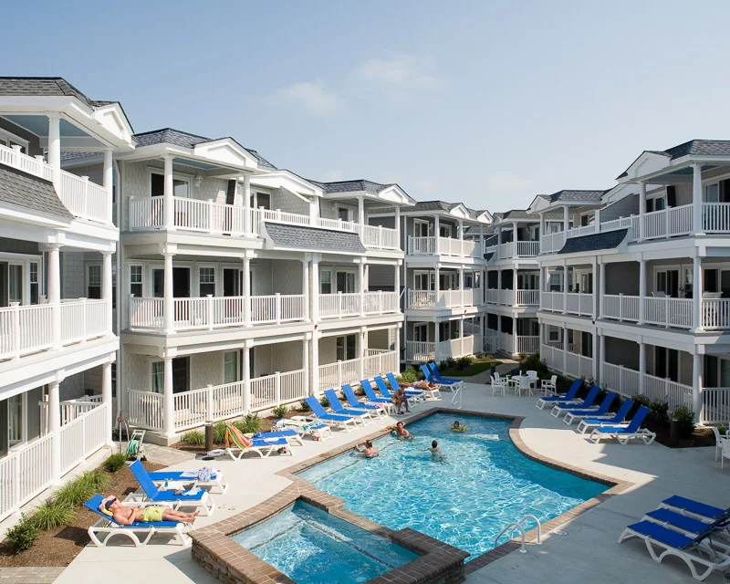 Courtyard at Windward Harbour.
