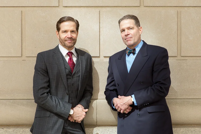 Laurence and Lee Tamaccio.