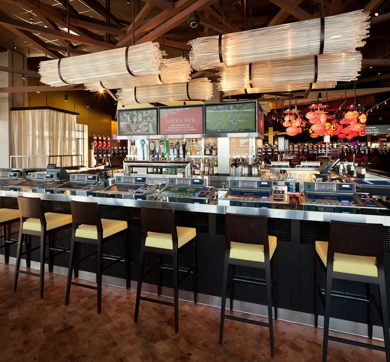 Drinking and gambling are a natural combination.