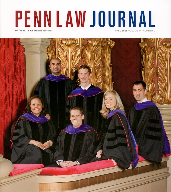 PennLawJournalCover_Fall09