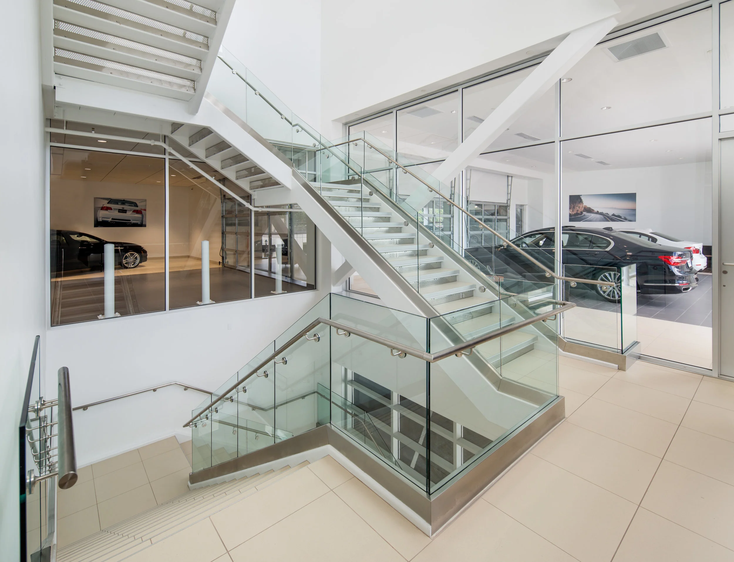 Expanses of light, glass and height at every turn.