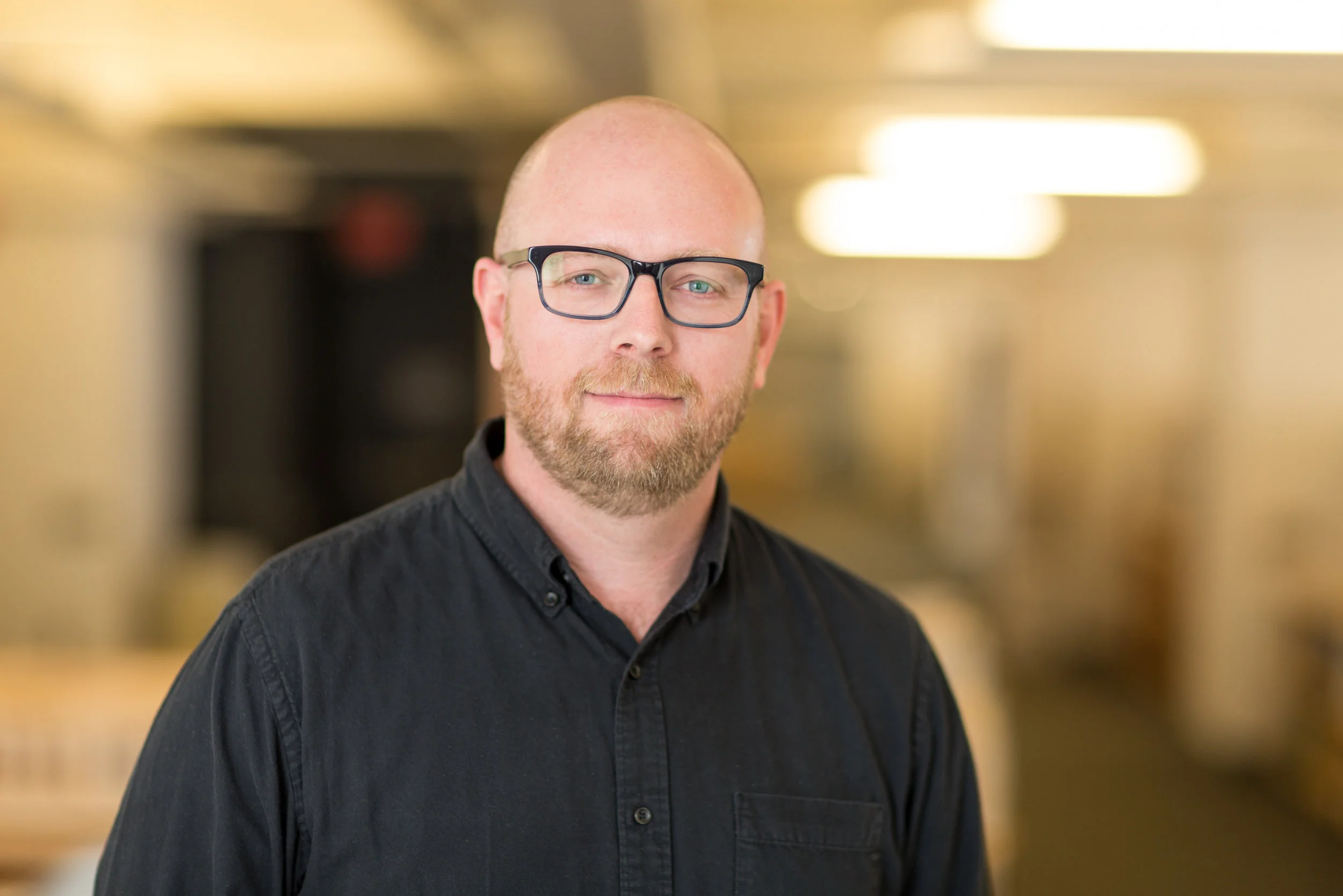 Lighting at architecture firms is better than most, but may still need to be filled in. Ryan Simpson of Bohlin Cywinski Powell