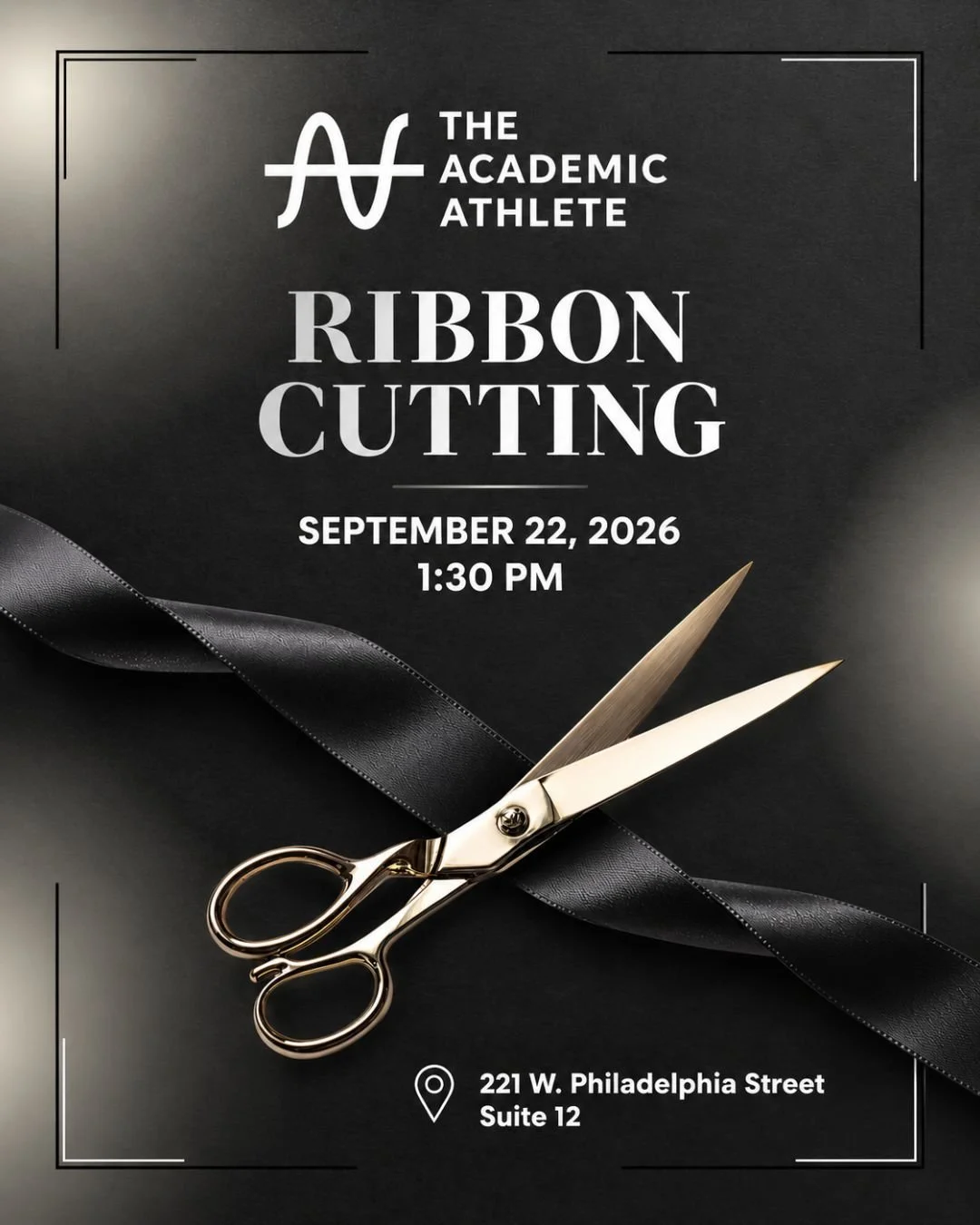 The Academic Athlete Ribbon Cutting Ceremony