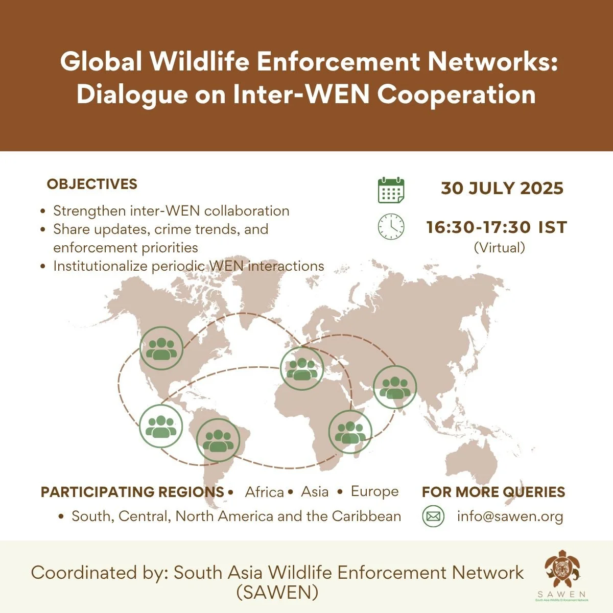 Global Wildlife Enforcement Networks, Dialogue on Inter WEN Cooperation CITES CoP20 Side Event