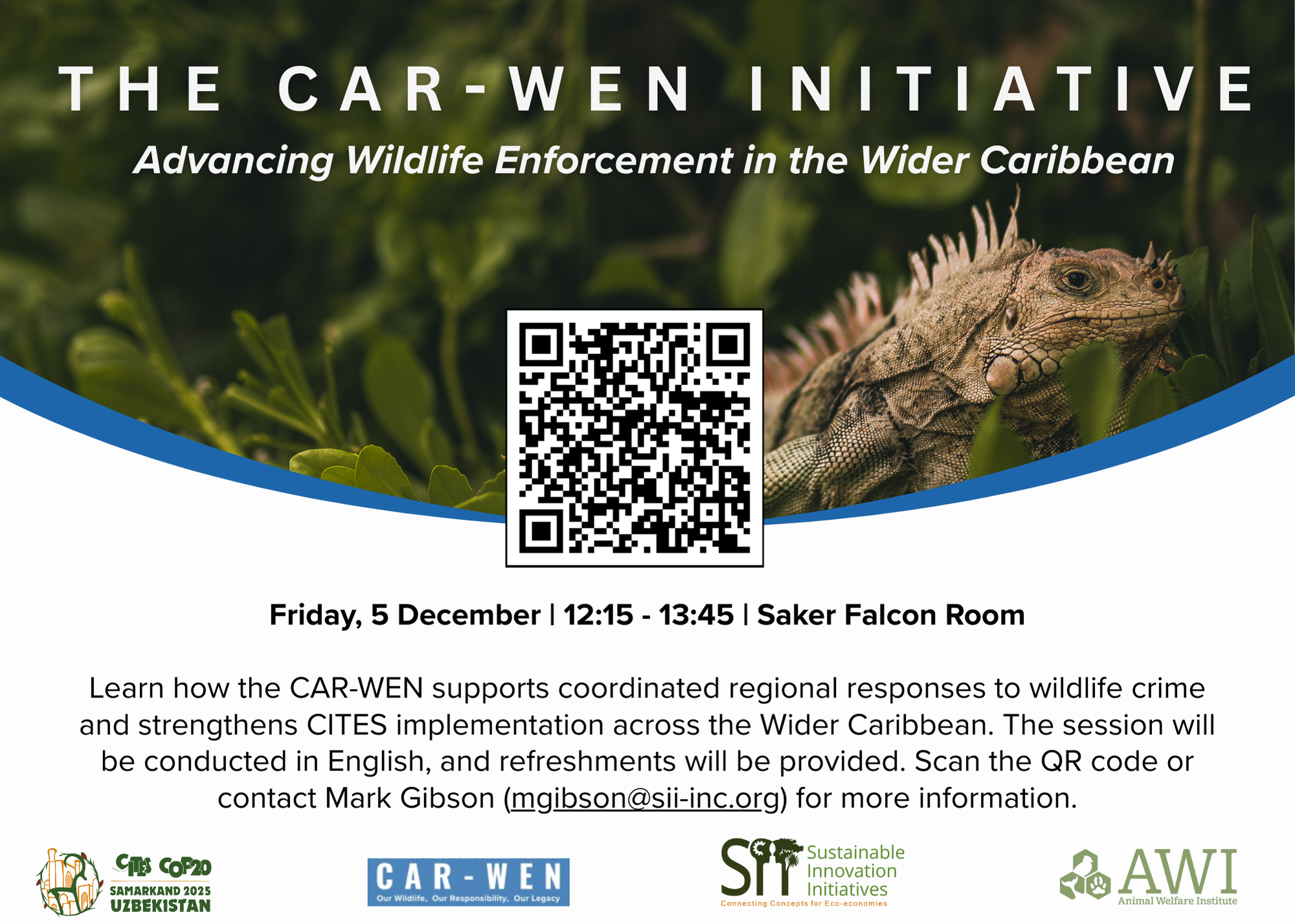 CAR-WEN: handhaving van natuurwetgeving in de bredere Caribische regio versterken, nevenevenement bij CITES CoP20