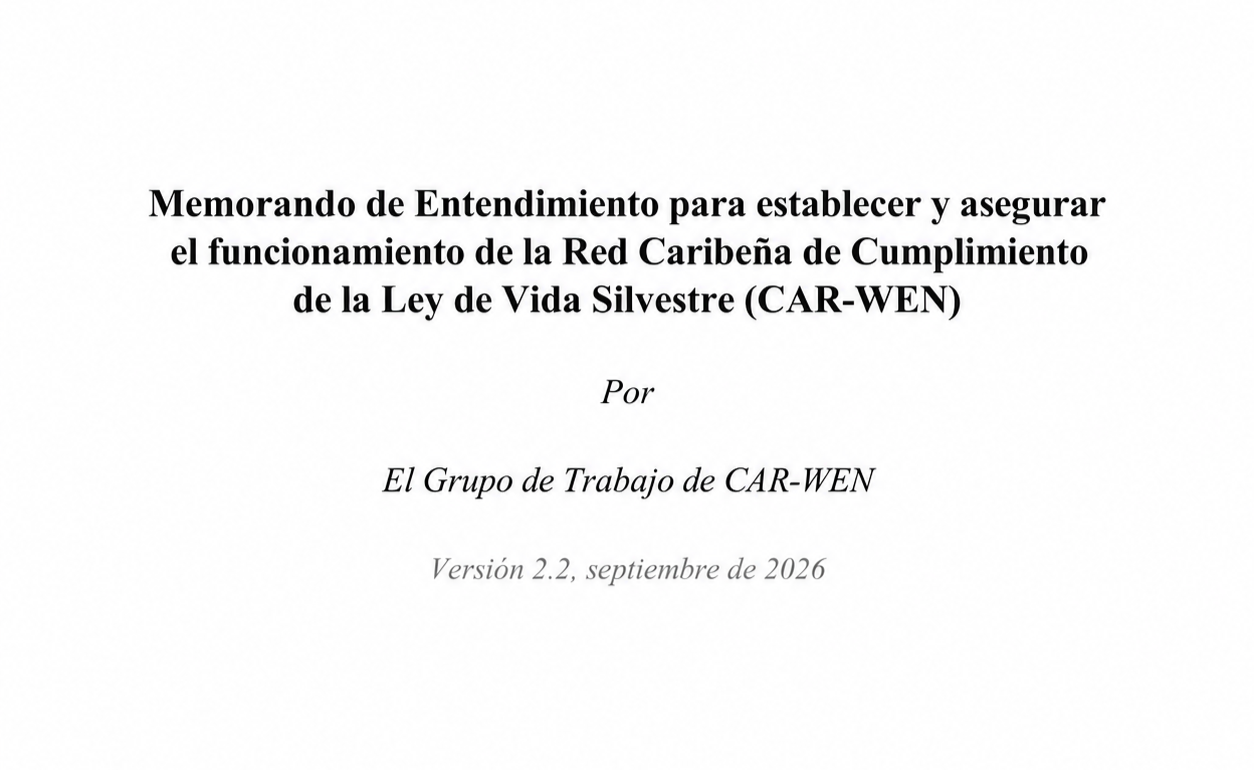 El Memorando de Entendimiento de la CAR-WEN: Un Marco para la Cooperación Regional