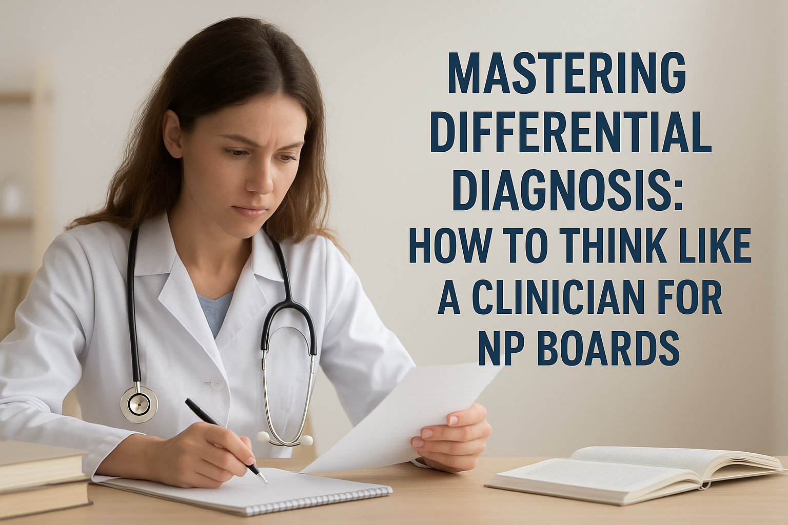 Mastering Differential Diagnosis: How to Think Like a Clinician for NP Boards