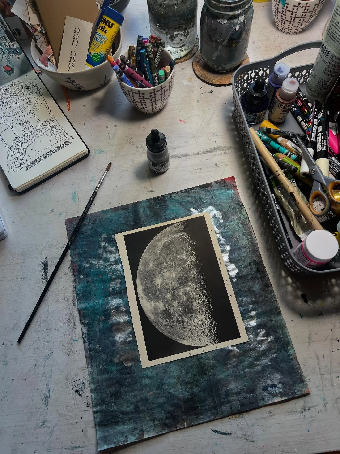Another work in progress for the upcoming September Franklin Art Crawl! Excited to share my work in Franklin for the first time and grateful to Holly and her beautiful shop for hosting me.  @artcrawlfranklin @savoryspicefranklin #artcrawl #artistsofi