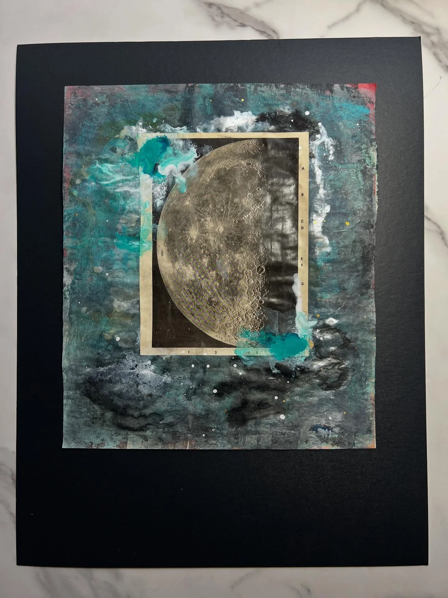 Getting ready to put this one in a frame&hellip;it needed some finishing touches.  Come see it in person this Friday night during the @artcrawlfranklin  I&rsquo;ll be at the @savoryspicefranklin with new work and some art journals.  See you there! #a