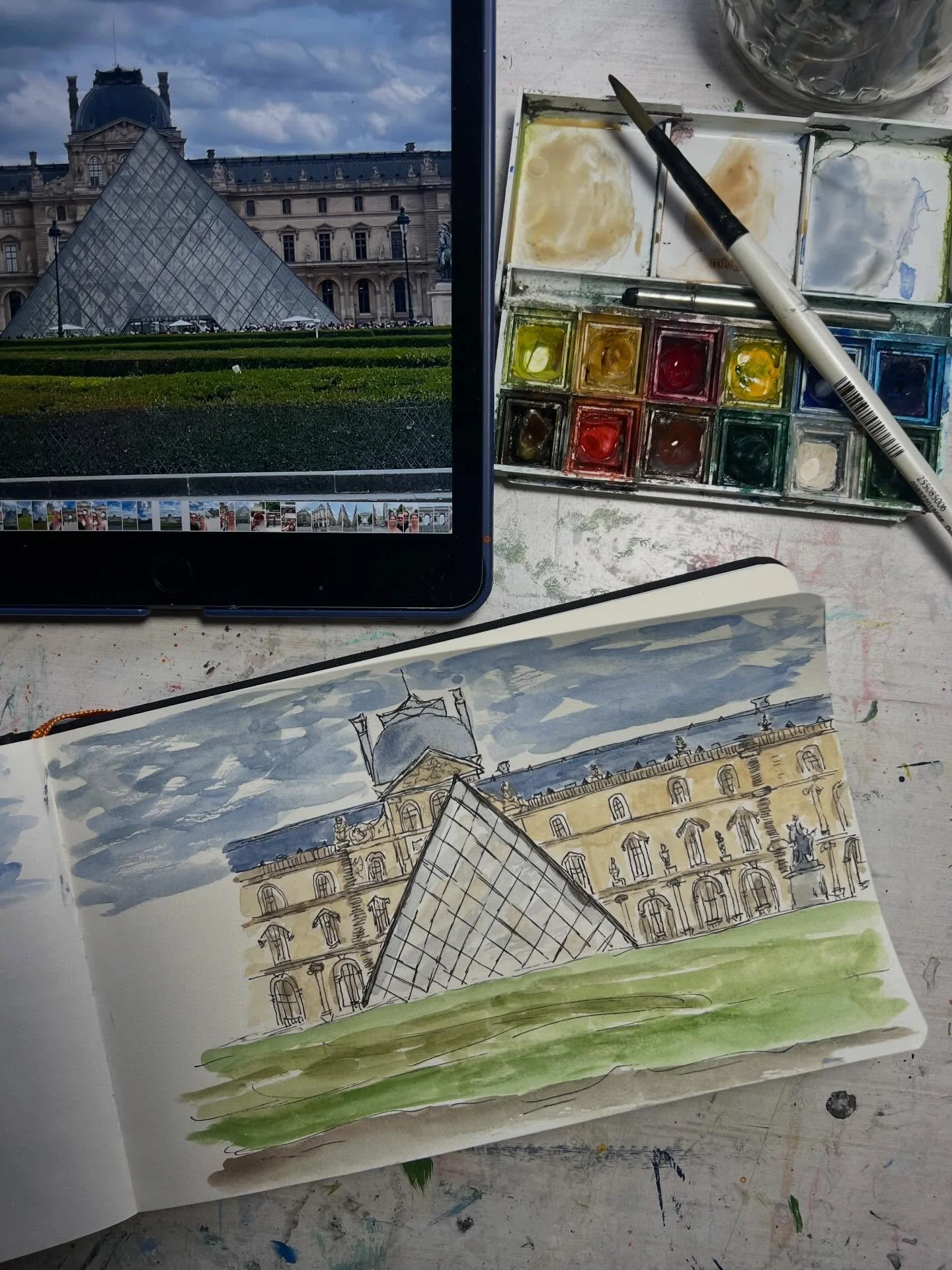 Working my way through our European adventure from last year. I love the way this process has brought up so many little memories from our trip.  I&rsquo;m so glad I am still willing on this.  Maybe I&rsquo;ll finish it before our next trip 🤞🤞🤞 #in