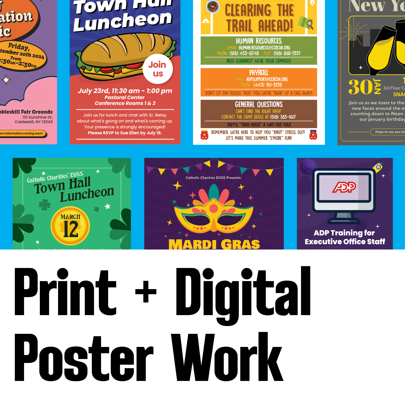 Print + Digital Poster