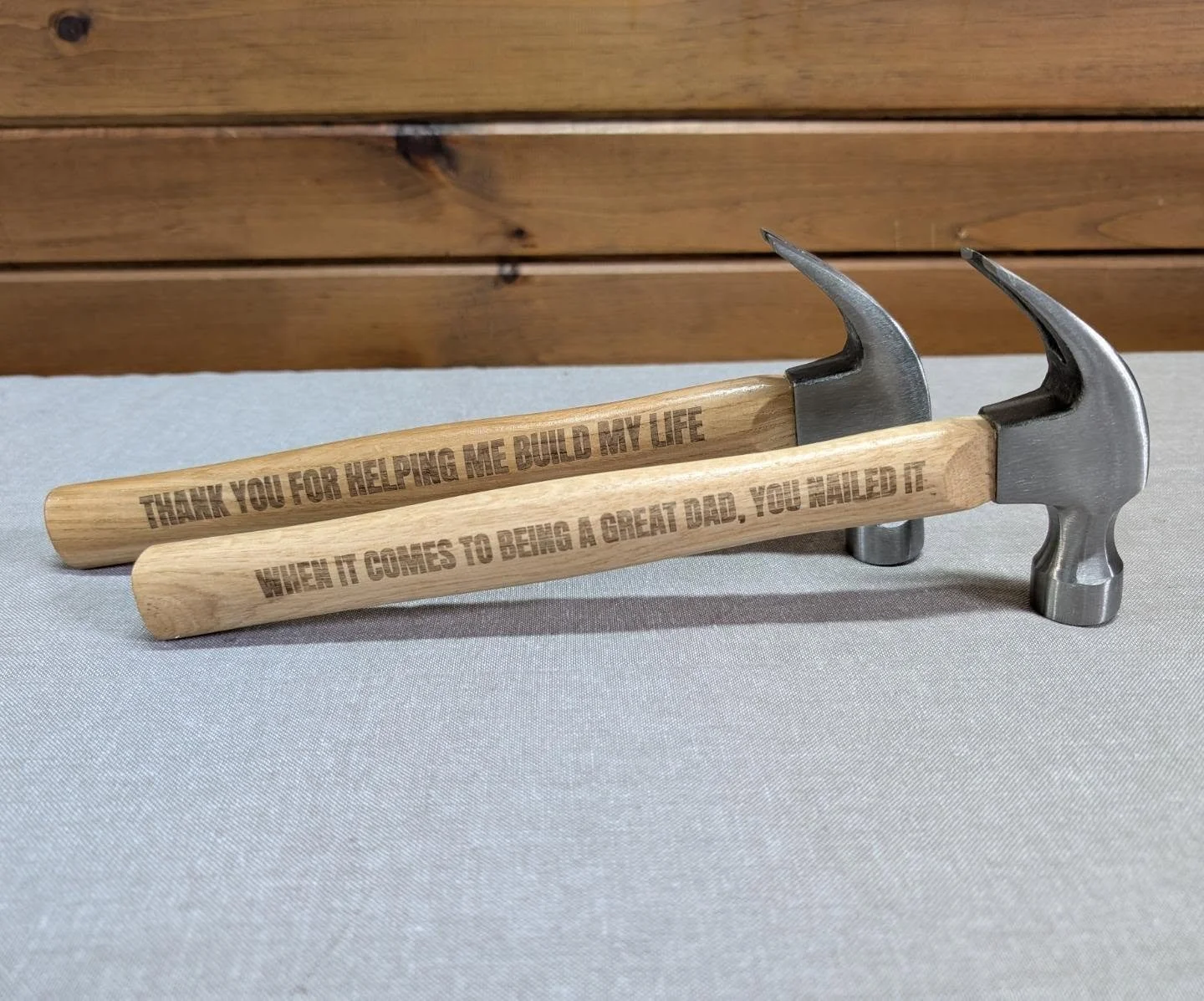Customized Engraved Wooden Handle Hammer