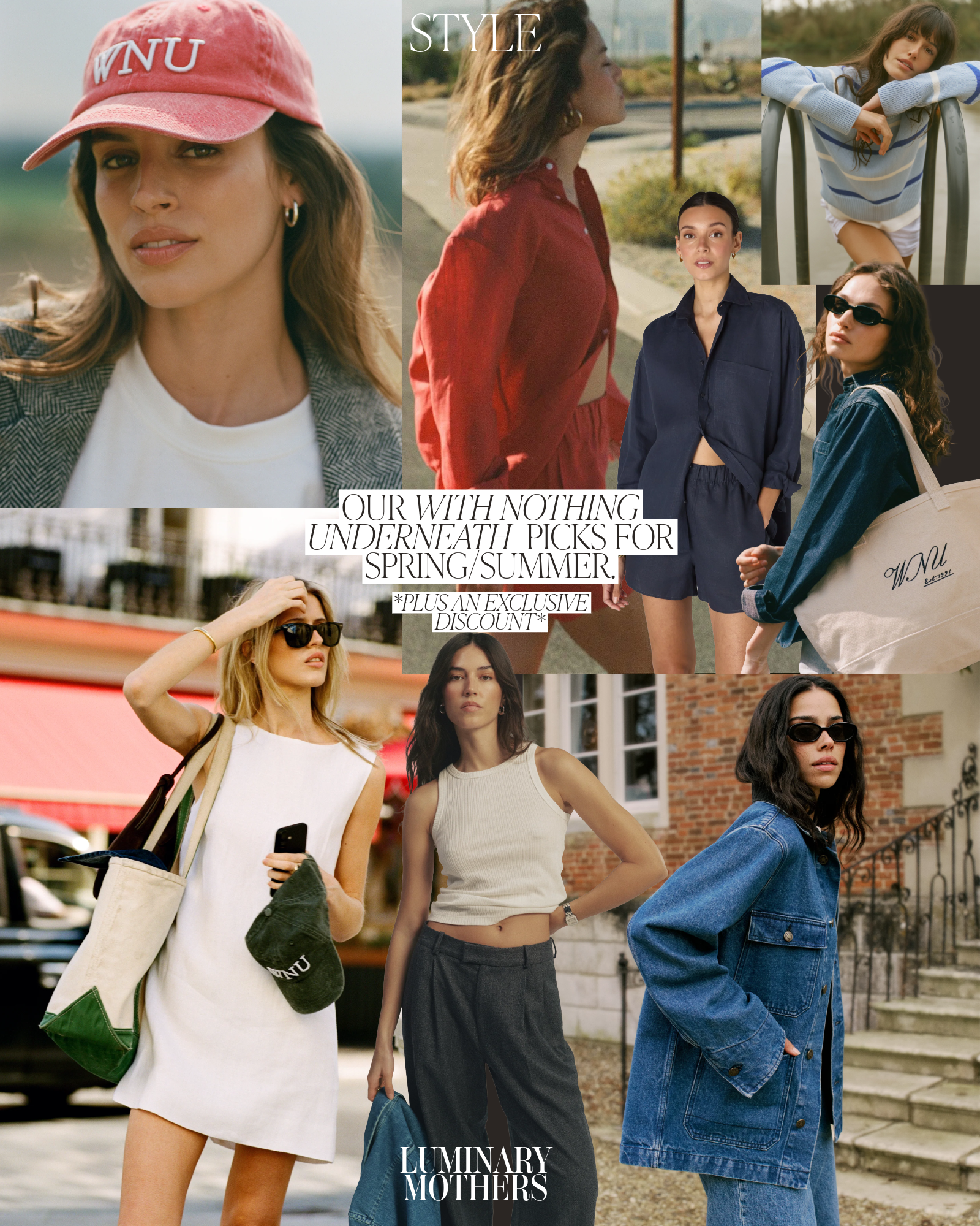 with nothing underneath wnu pip durell luminary mothers alice codford modern motherhood fashion edit style guide stylist london luxury