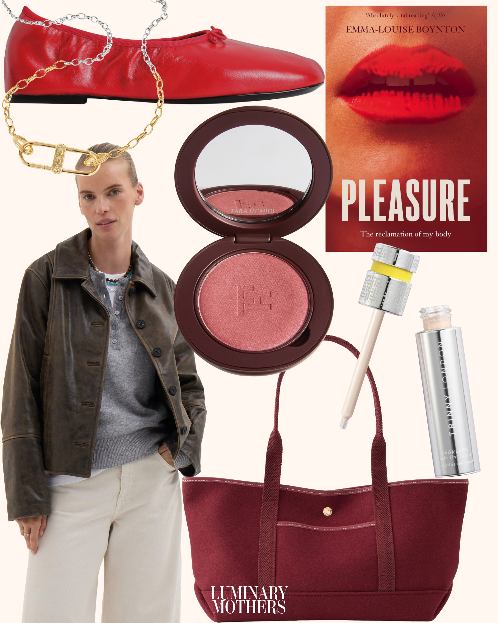 luminary mothers what we love this week trinny london laura jackson astley clarke fara homidi rue de verneuil cos emma louise boynton alice codford