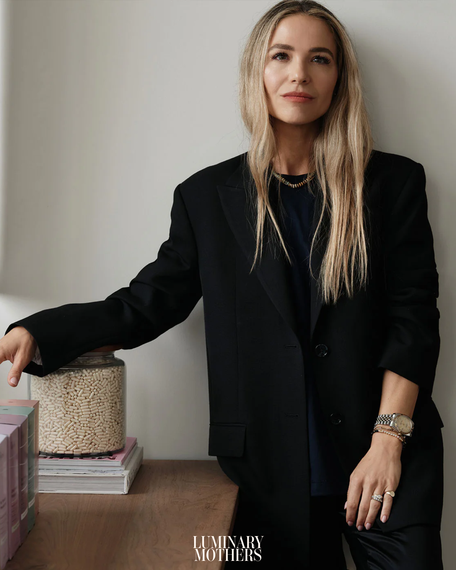 Alex Taylor Perelel Interview Motherhood Luminary Mothers Postpartum Care Womens Health Vitamins