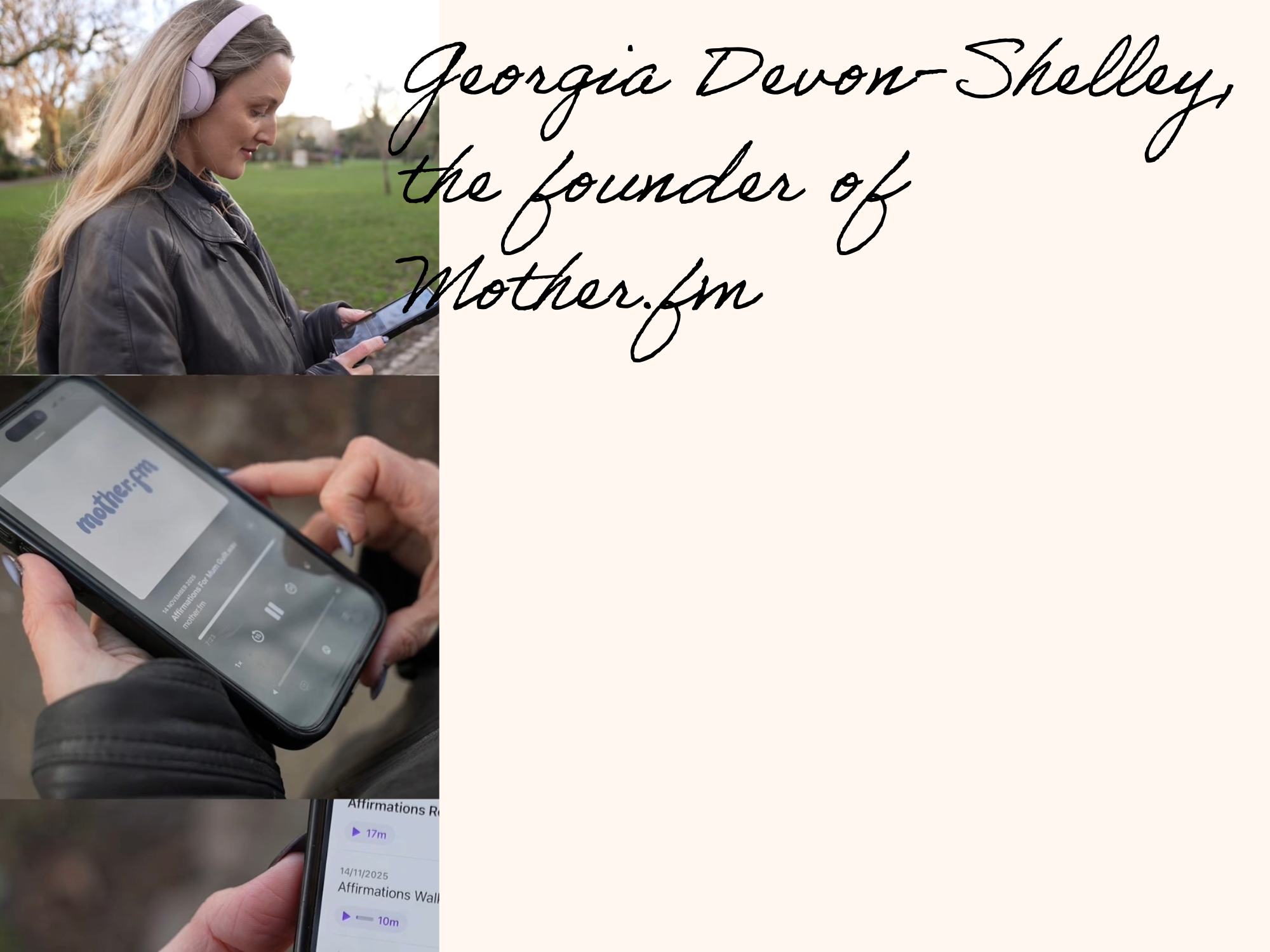 Georgia Devon Shelley Mother FM Luminary Mothers Alice Codford