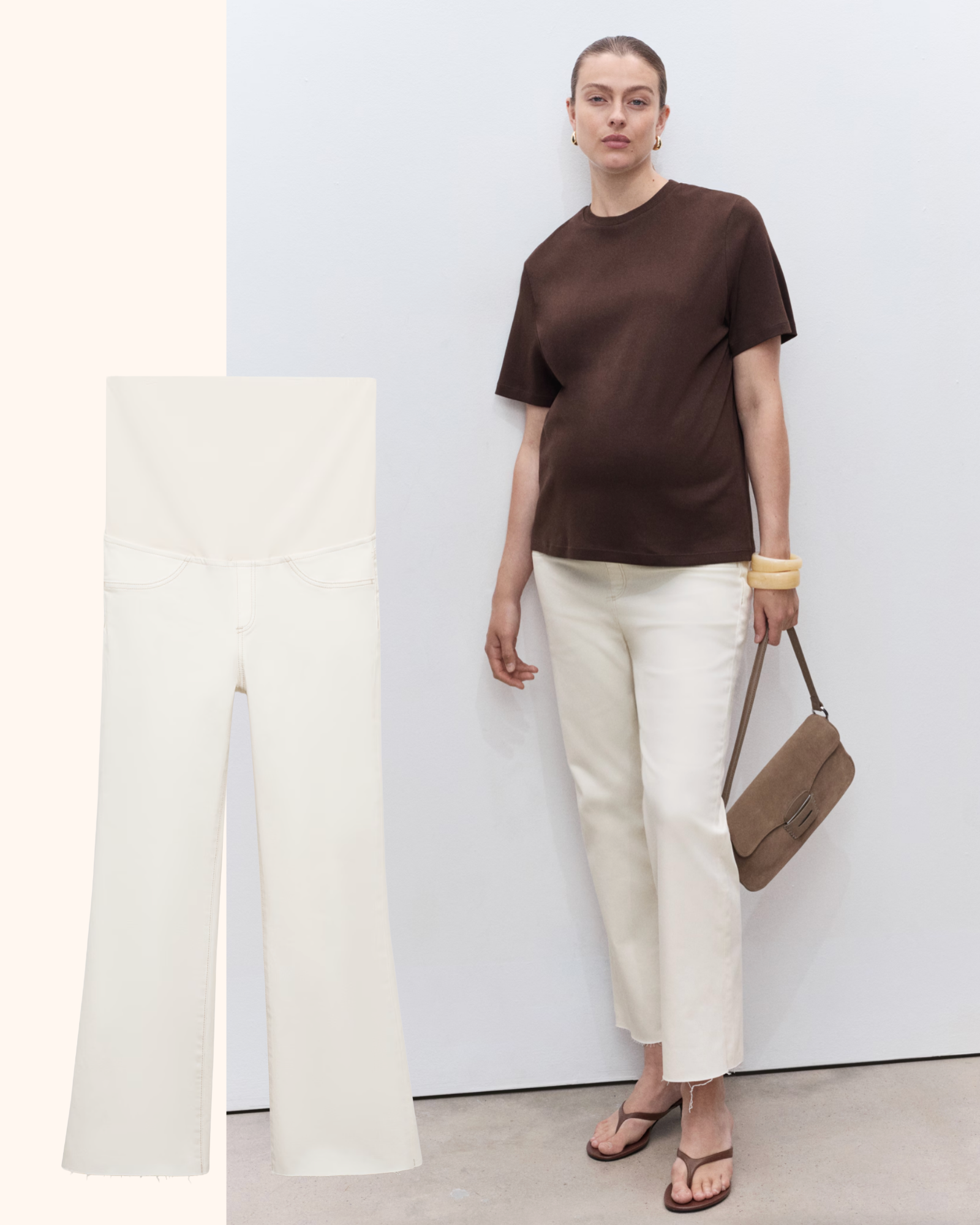 mango maternity flared cropped jeans ilouity maternity jeans hatch maternity jeans agolde jeans khaite jeans levis vintage 501 jeans zara jeans wide leg jeans dark denim jeans trends 2026 luminary mothers maternity style edit alice codford vogue