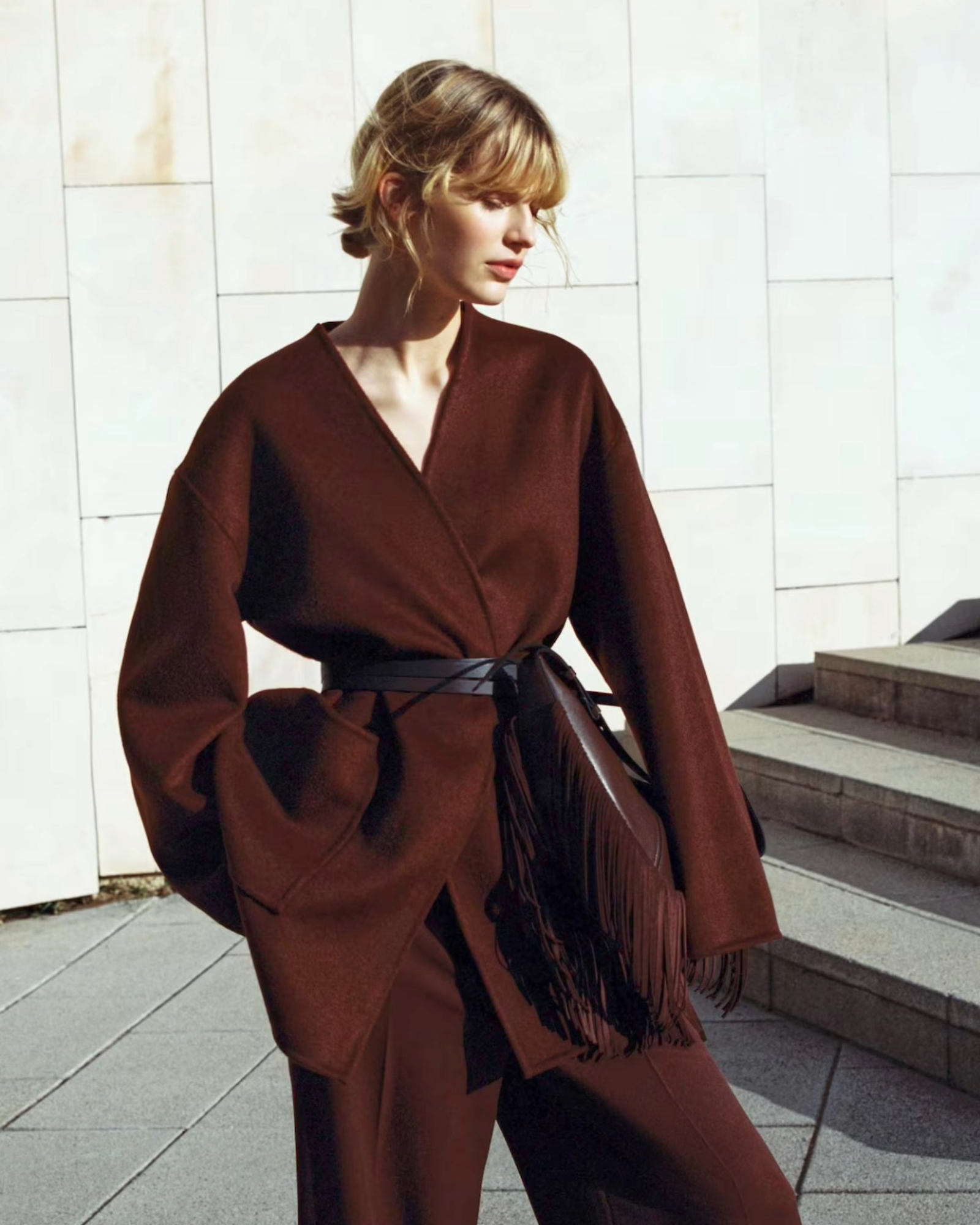 H&m studio premium selection Handmade wool-blend coat cos wool jacket arket the row zara high street jackets luminary mothers style edit guide sheerluxe capsule wardrobe alice codford british vogue picks style trends 2026