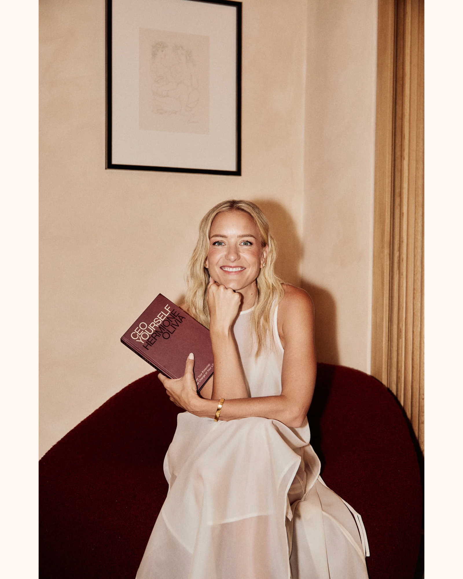 Hermione Olivia CEO yourself book motherhood ambition female founder interview luminary mothers alice codford
