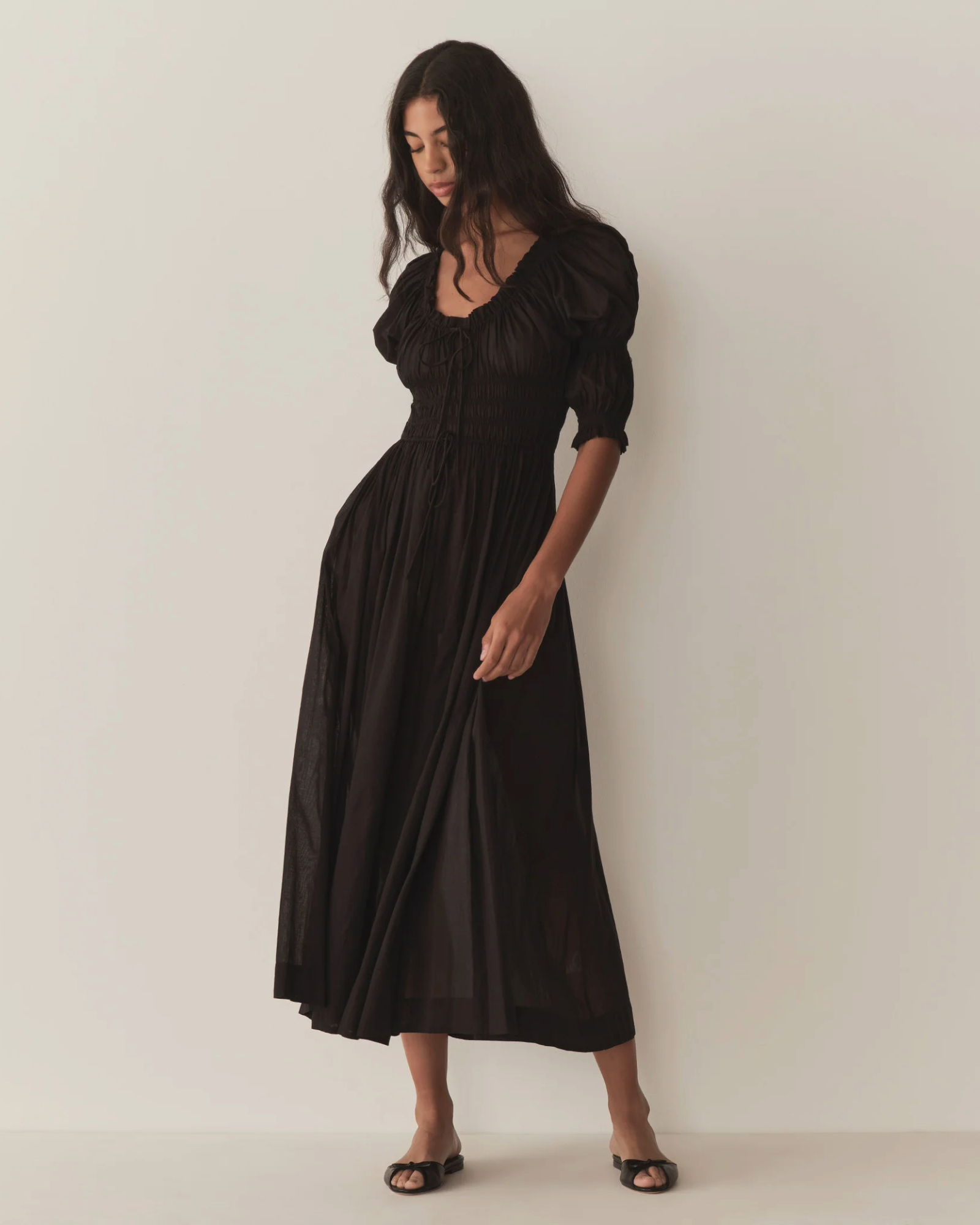 DÔEN Ischia Dress gap collection wnu sloane dress rixo meg dress most flattering dresses for women luminary mothers modern motherhood capsule wardrobe alice codford