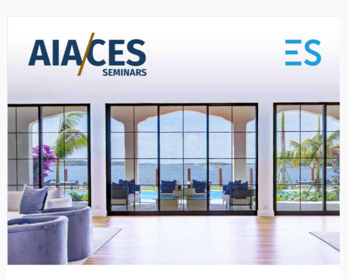 Learn at Lunch CE: ES Windows - The Art, Science and Psychology of Light and Designing with Glass with Jack Redden