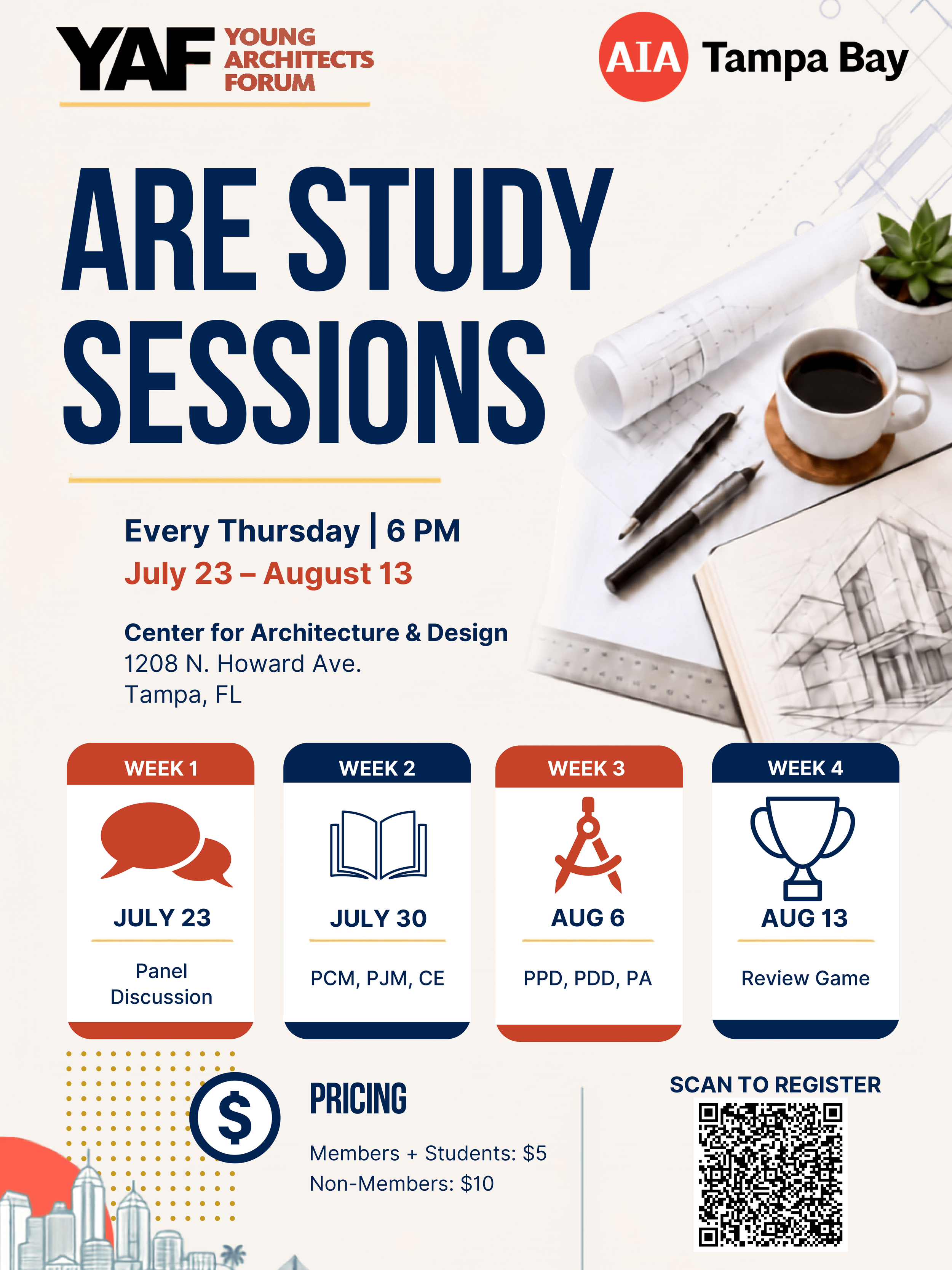 ARE Study Classes at The Center