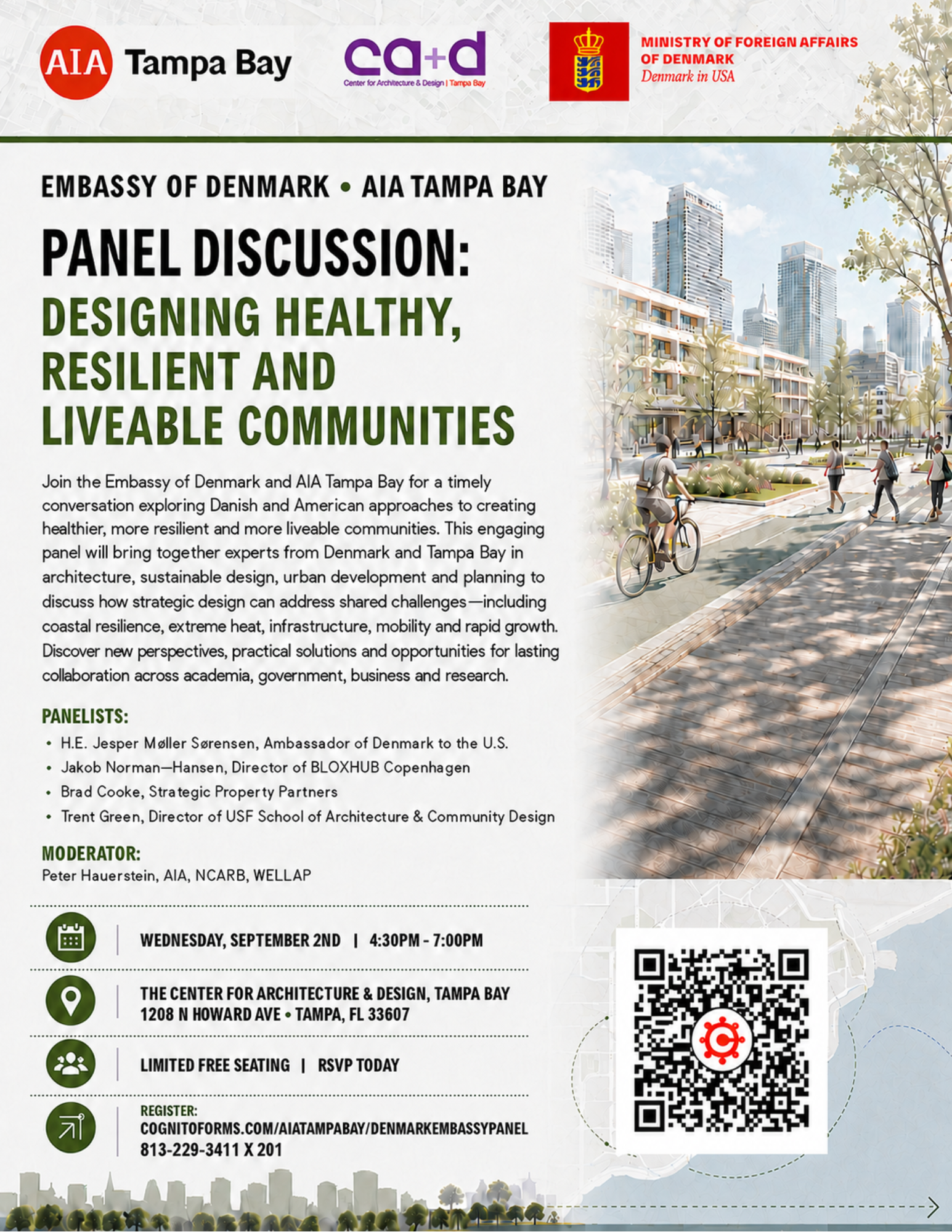 Panel Discussion: Designing Healthy, Resilient and Liveable Communities 