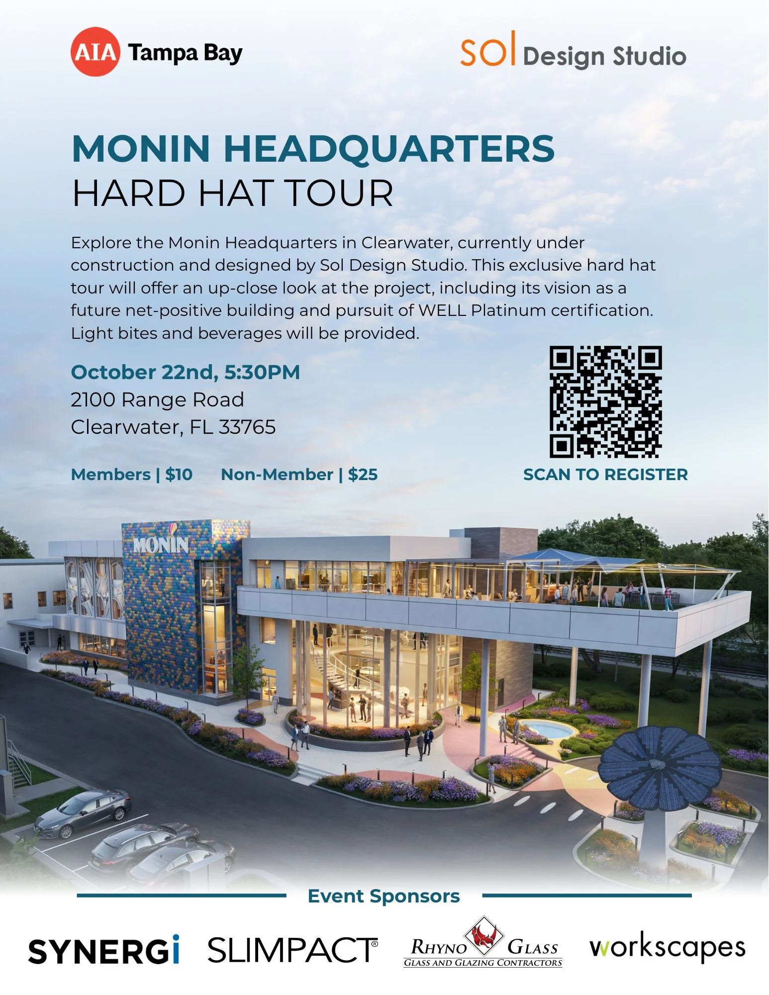 Monin HQ Hard Hat Tour by Sol Design Studio