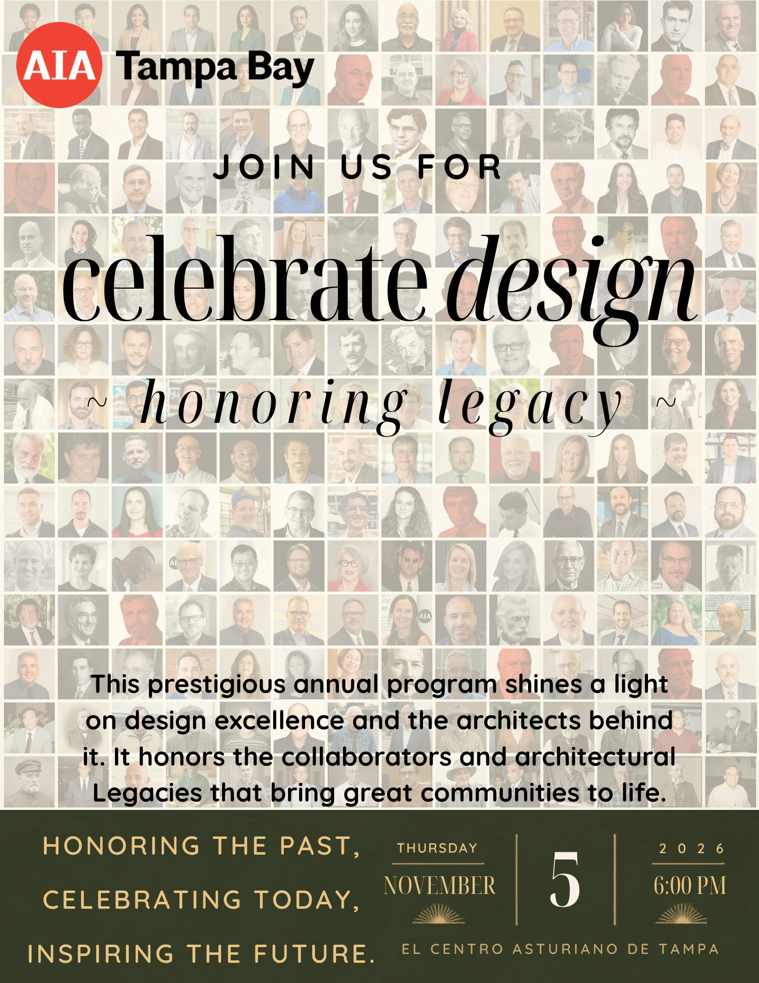 CELEBRATE DESIGN HONOR + DESIGN AWARDS