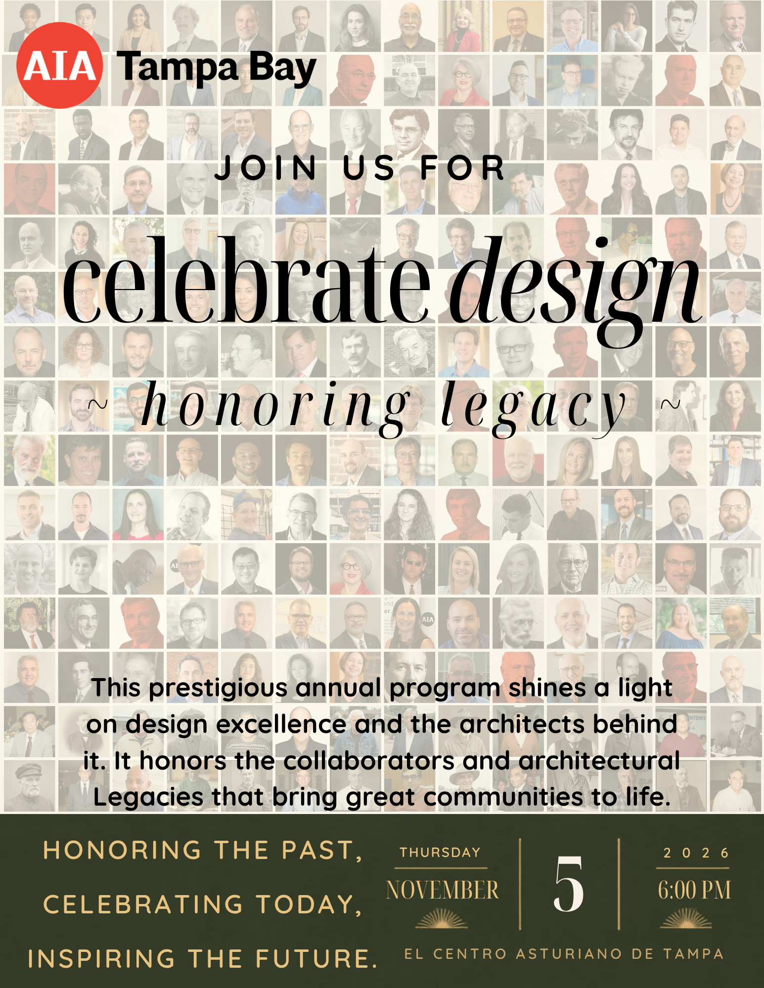 CELEBRATE DESIGN HONOR + DESIGN AWARDS