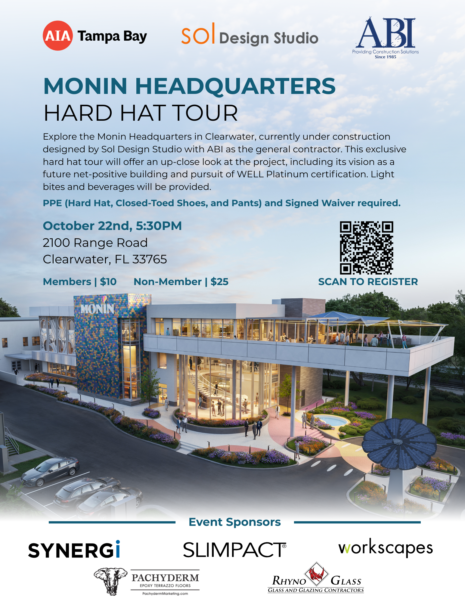 Monin HQ Hard Hat Tour by Sol Design Studio