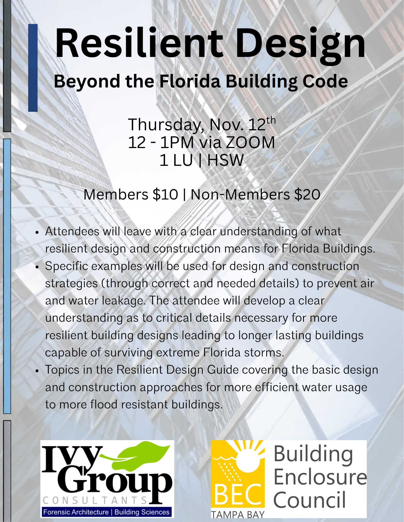 Resilient Design CEU - Earn 1 LU | HSW!