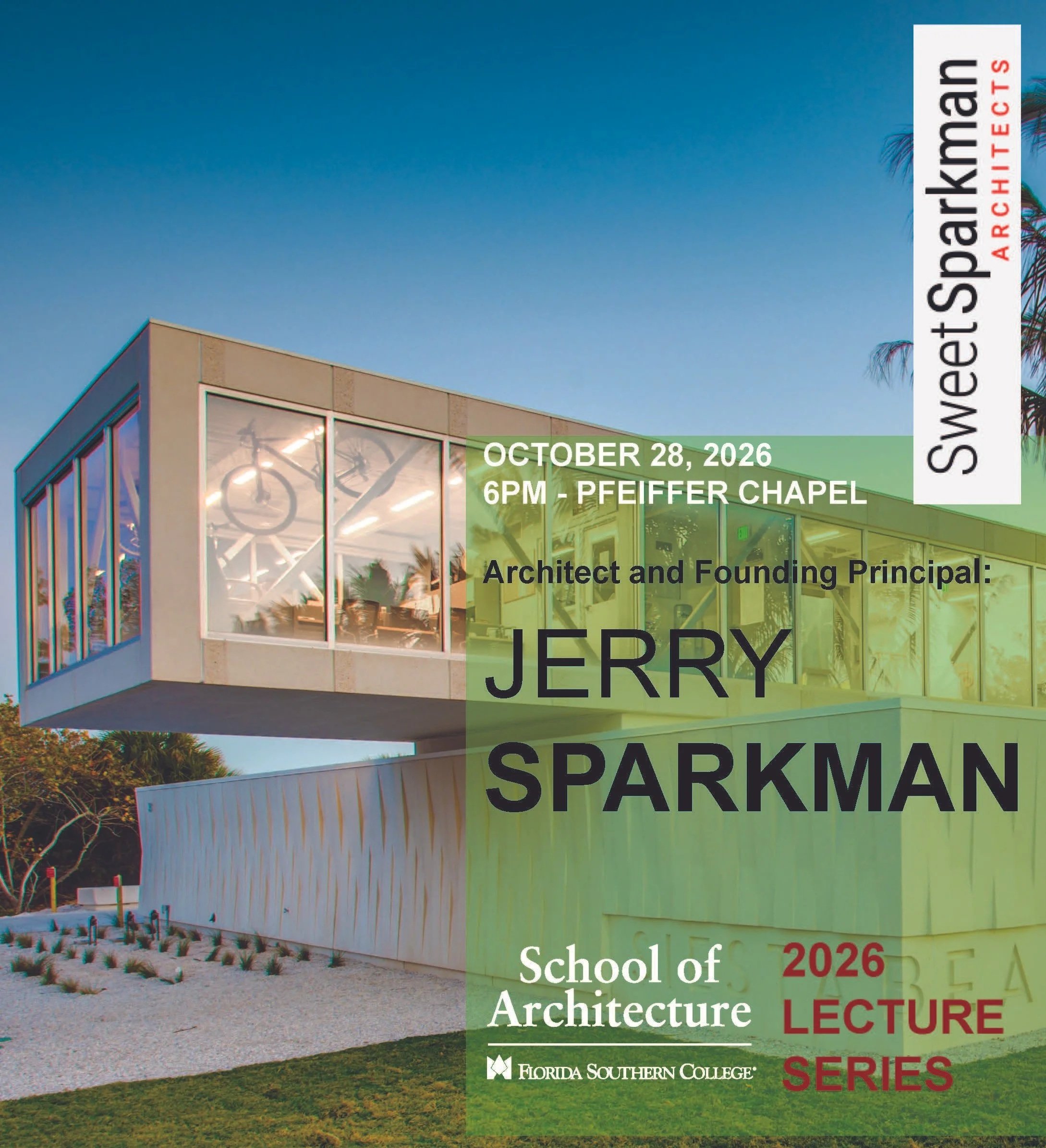 Florida Southern College Lecture Series Ft. Jerry Sparkman of Sweet Sparkman
