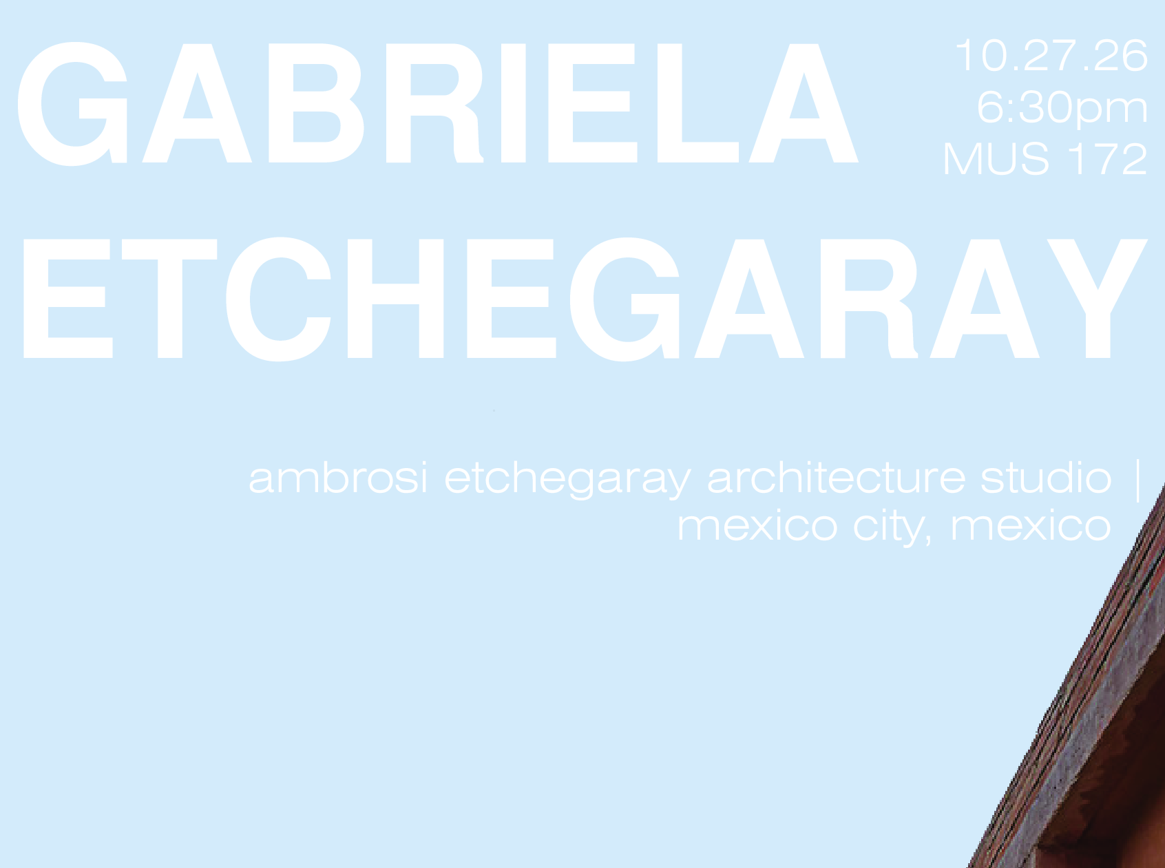 USF FALL Lecture Series with Gabriela Etchegaray