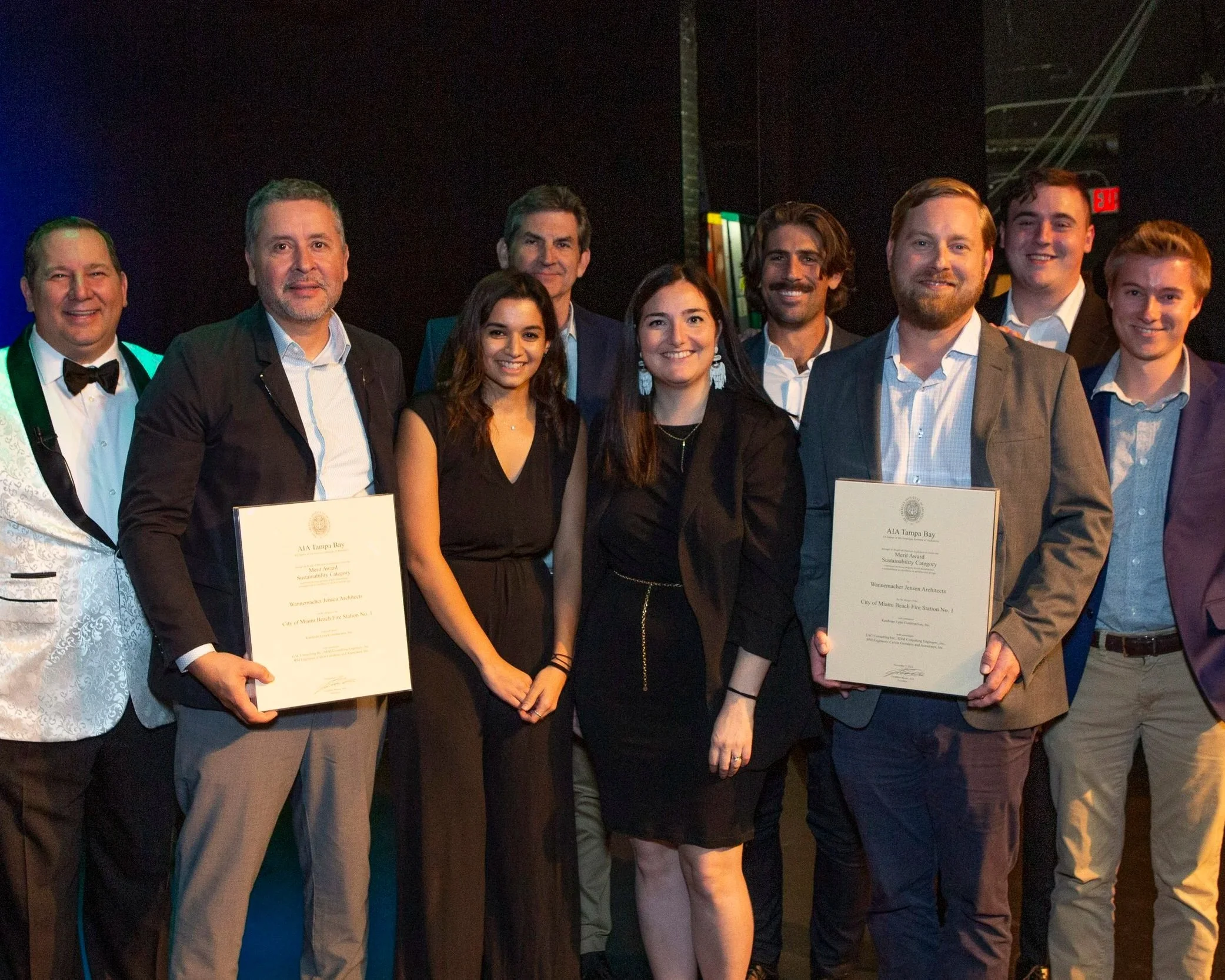 Group photo from Celebrate Design Honor + Design Awards Ceremony