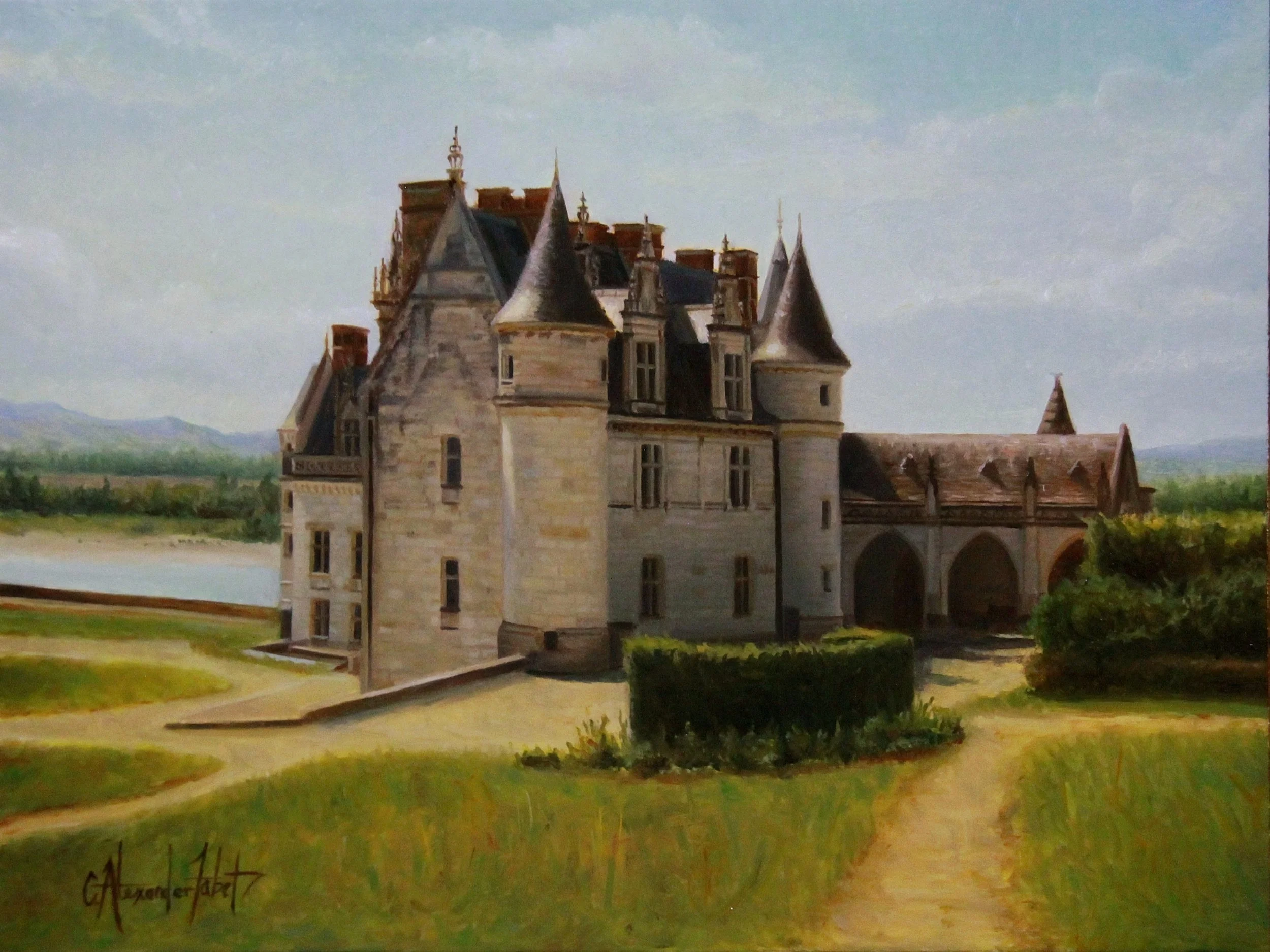 "Le Petit Chateau"
Oil on Panel
9x12 in.
$1,700