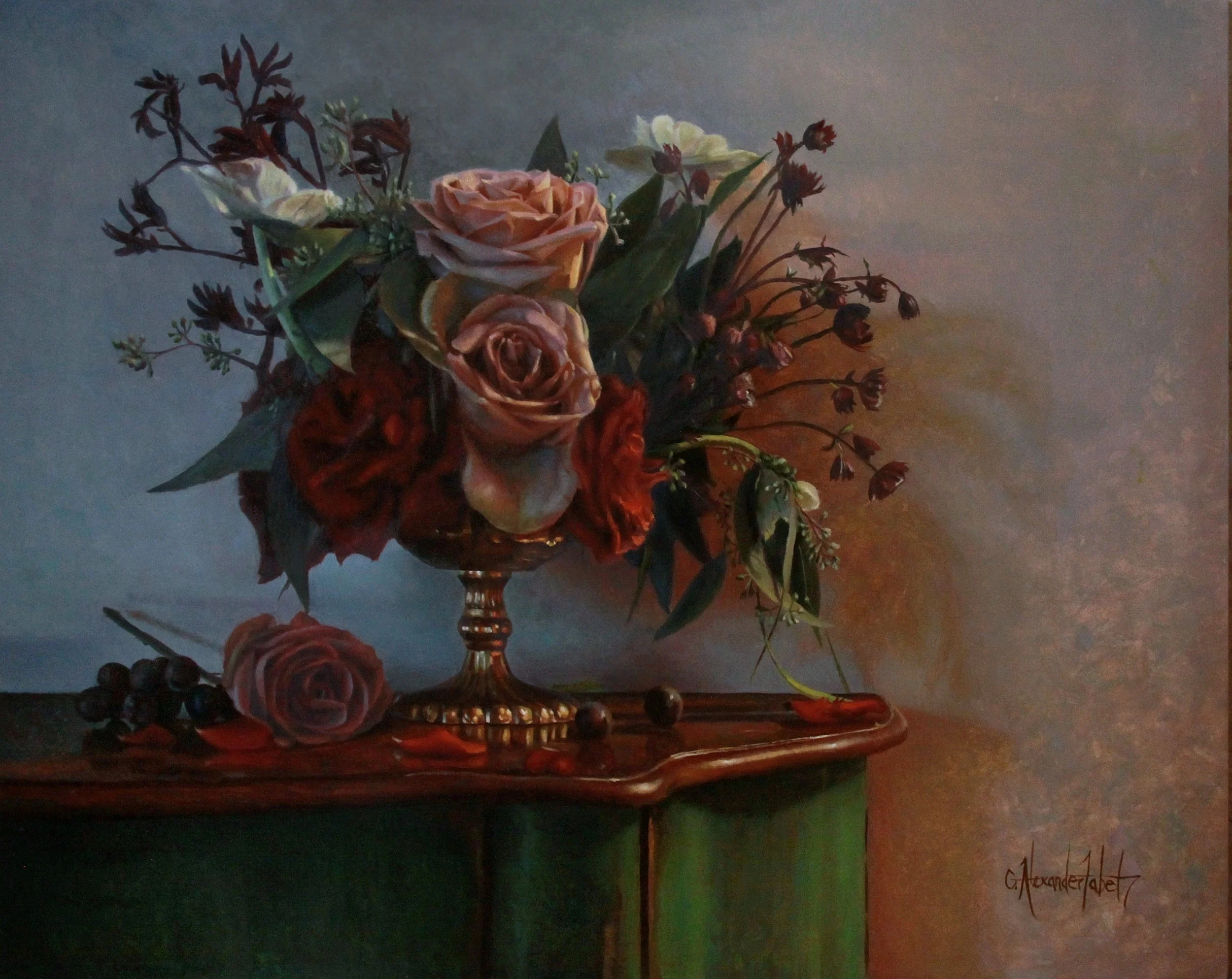 "Ephemeral Beauty"
Oil on Panel
16x20 in.
$2,900