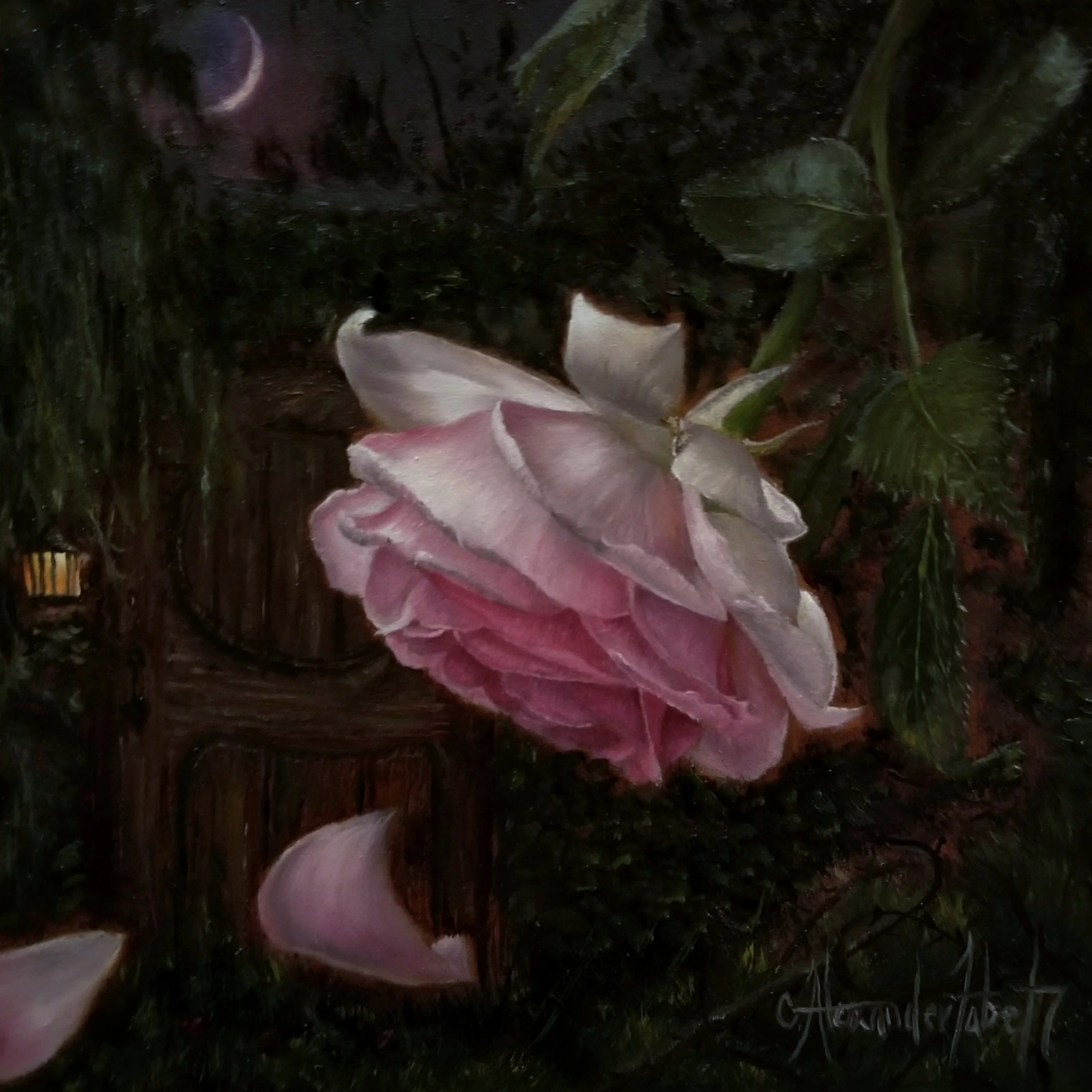 "The Fading Hour"
Oil on Panel
6x6 in.
$450