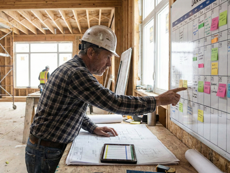 Renovation gap illustrated as downtime between move-out and new lease