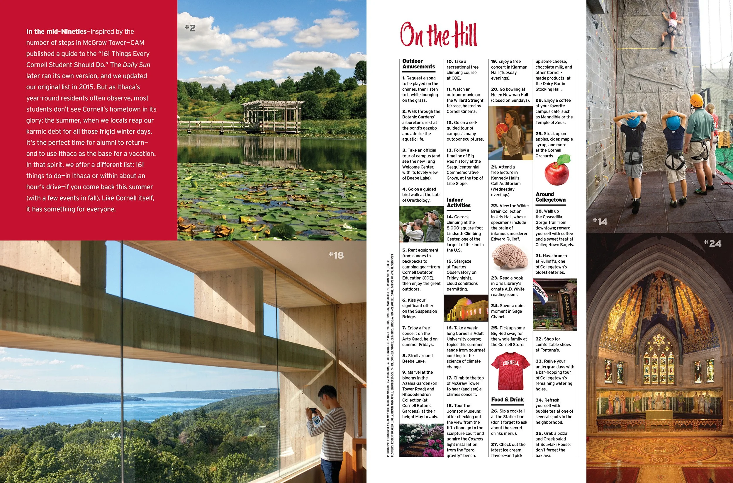 Ithaca is Summer: endless, plenty