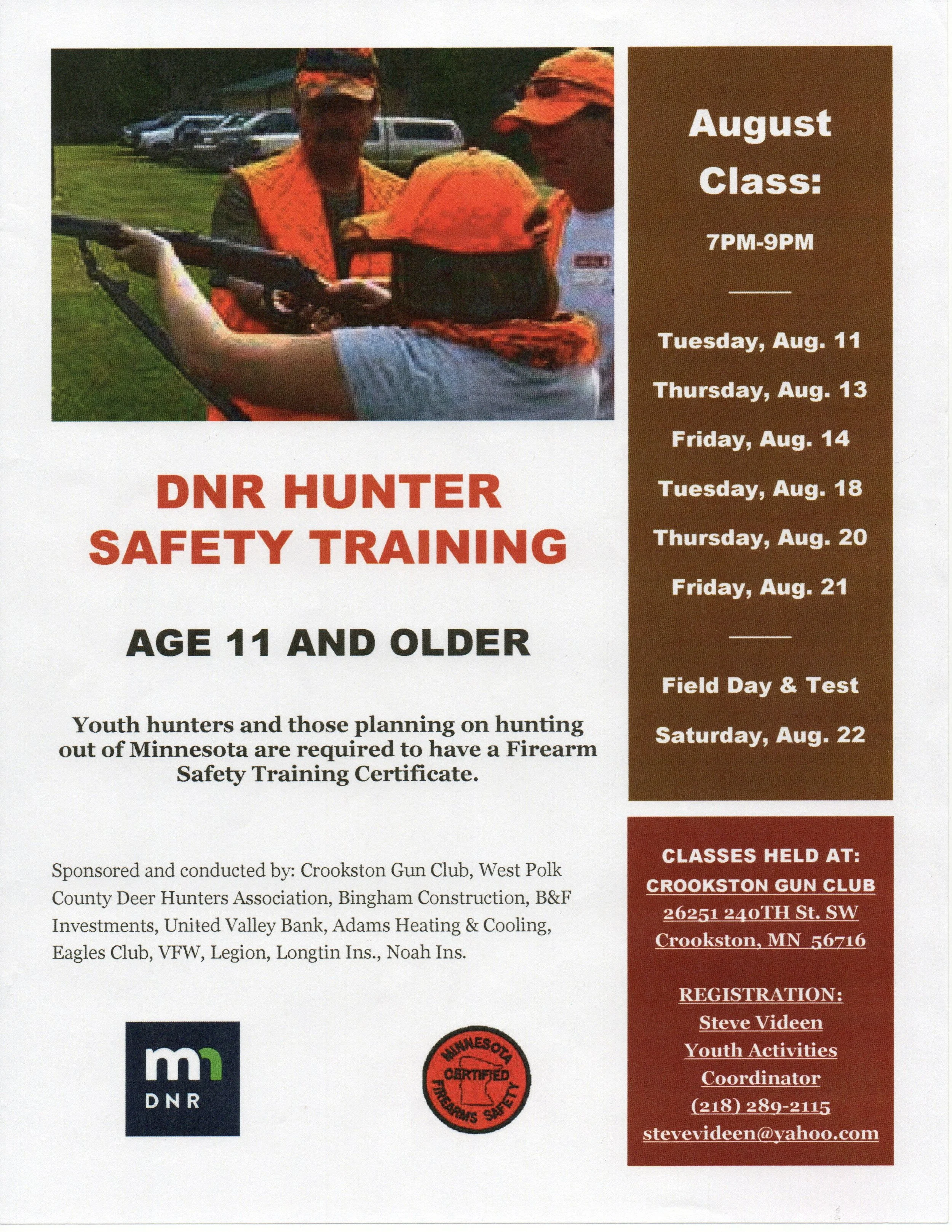 Hunter Safety Class 