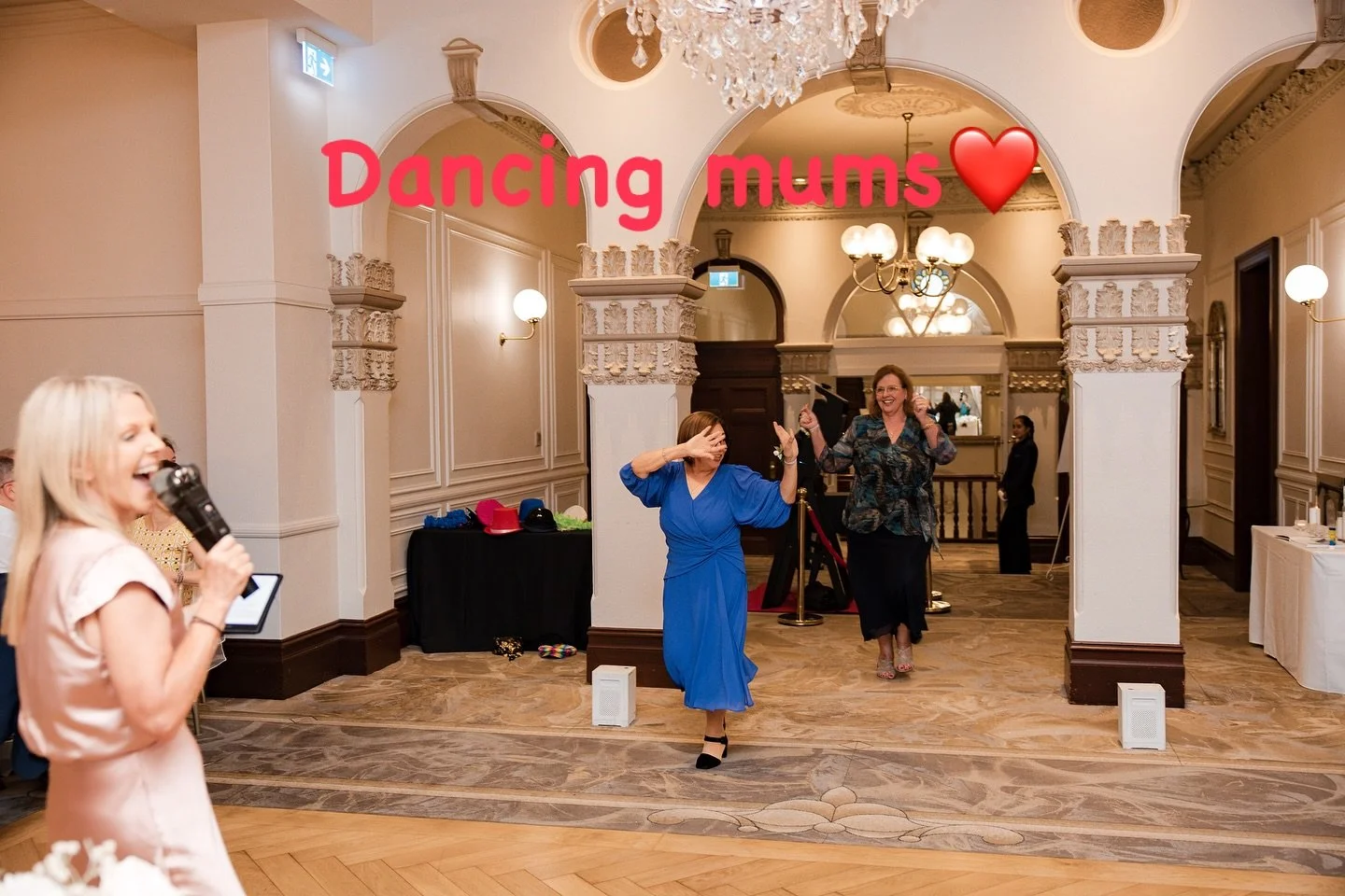 Fun night being the MC for Oscar and Mel either mums dancing in ❤️