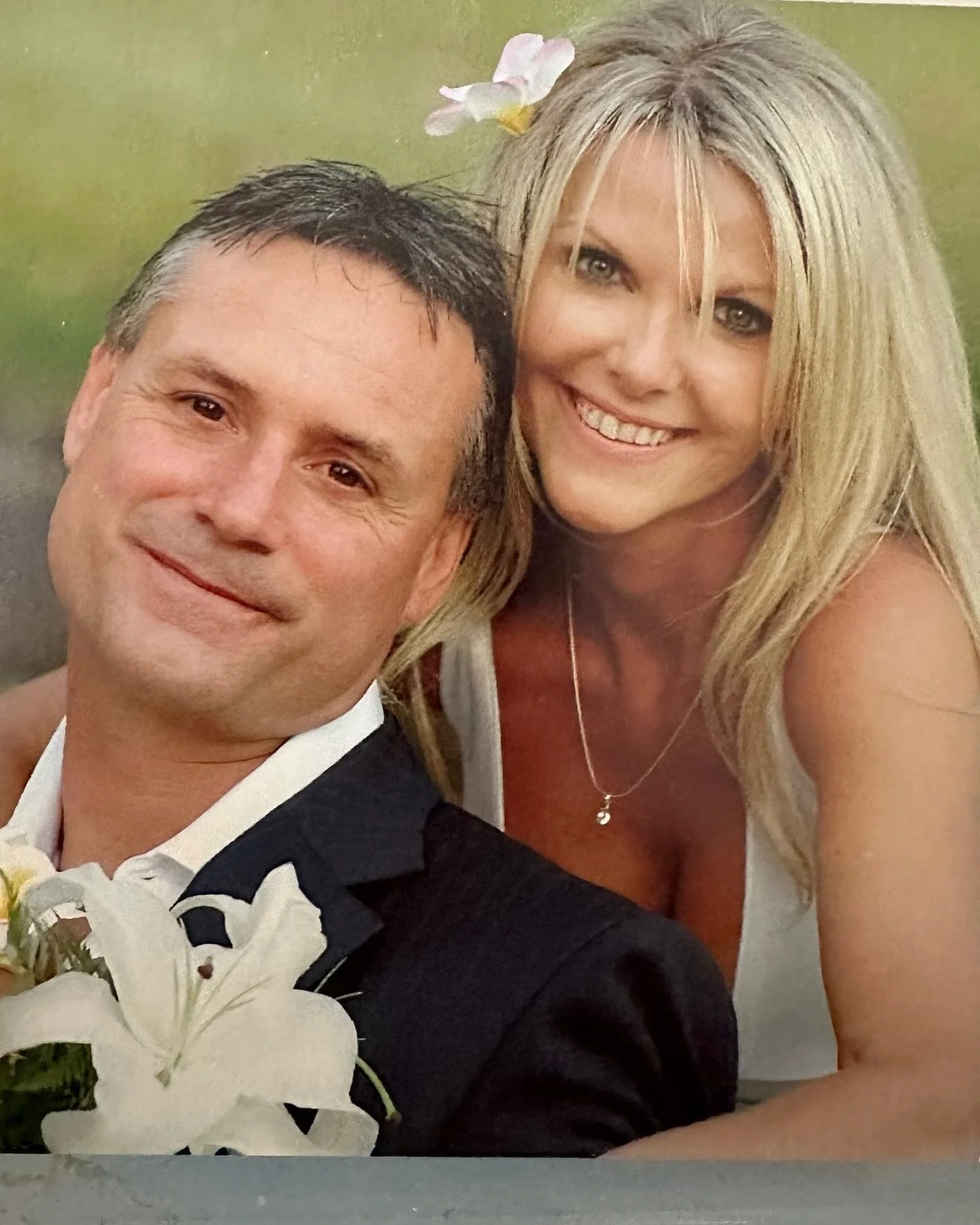 It was 20 years ago I married this strong kind handsome but completely crazy man ! What a ride ❤️