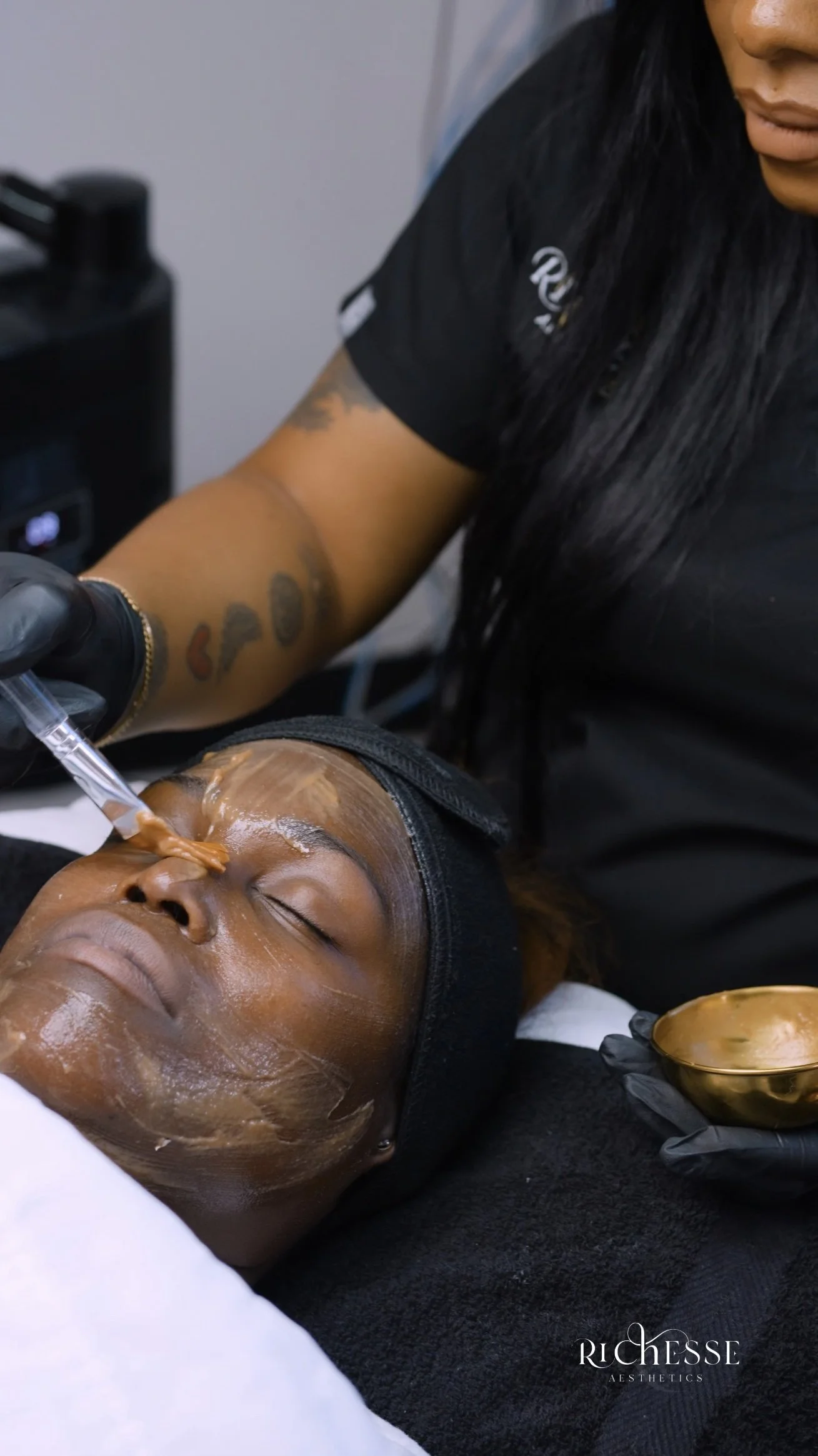 Customized corrective facial treatment at Richesse Aesthetics in Torrance, CA