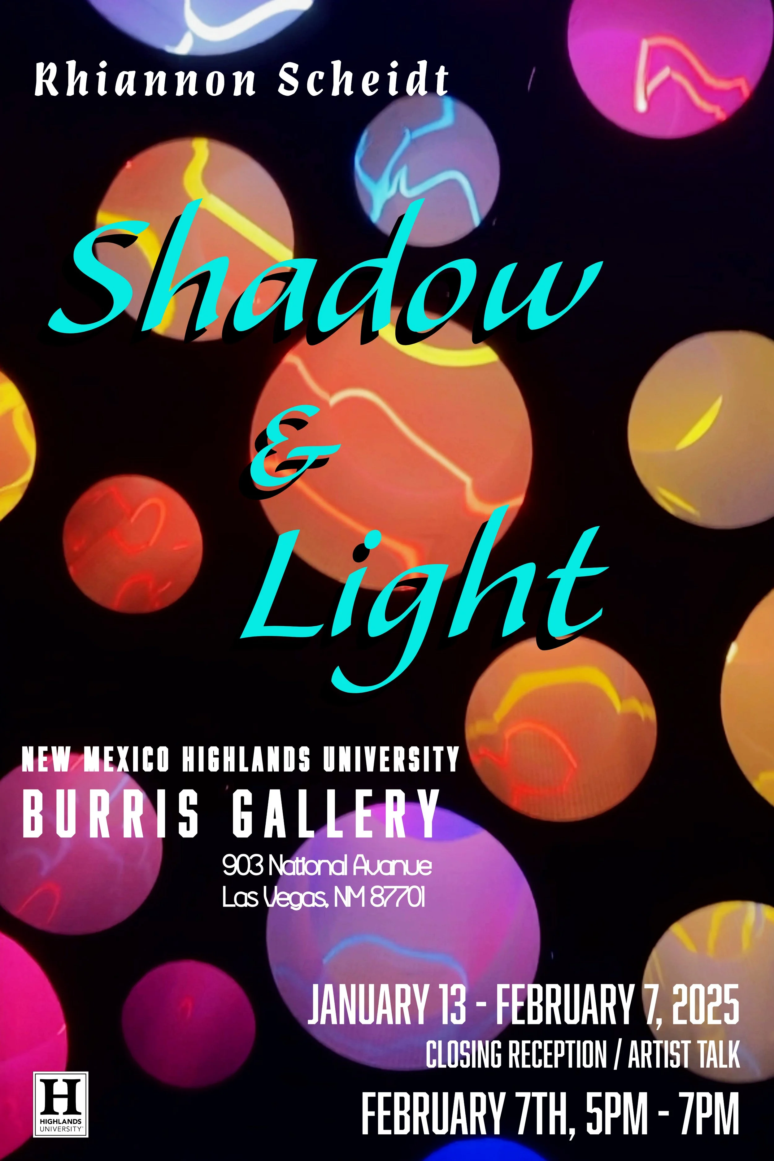 Shadow and Light - Closing Reception and Artist Talk